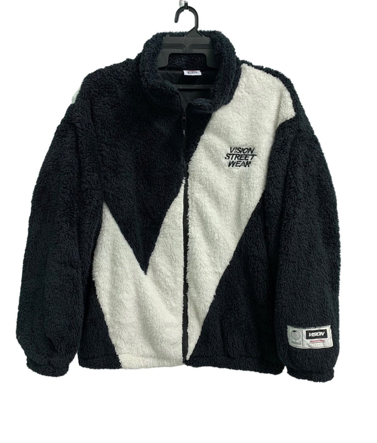 Vintage Vistion Streetwear Fleece Jacket