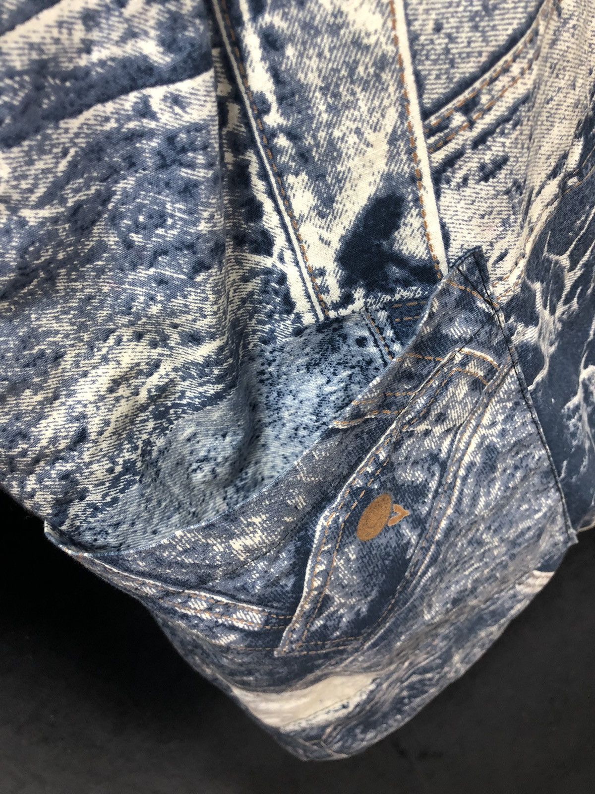 Indigo × Japanese Brand Vintage Full Print Spirit Full Print Thick Kimono Size US L / EU 52-54 / 3 - 6 Thumbnail