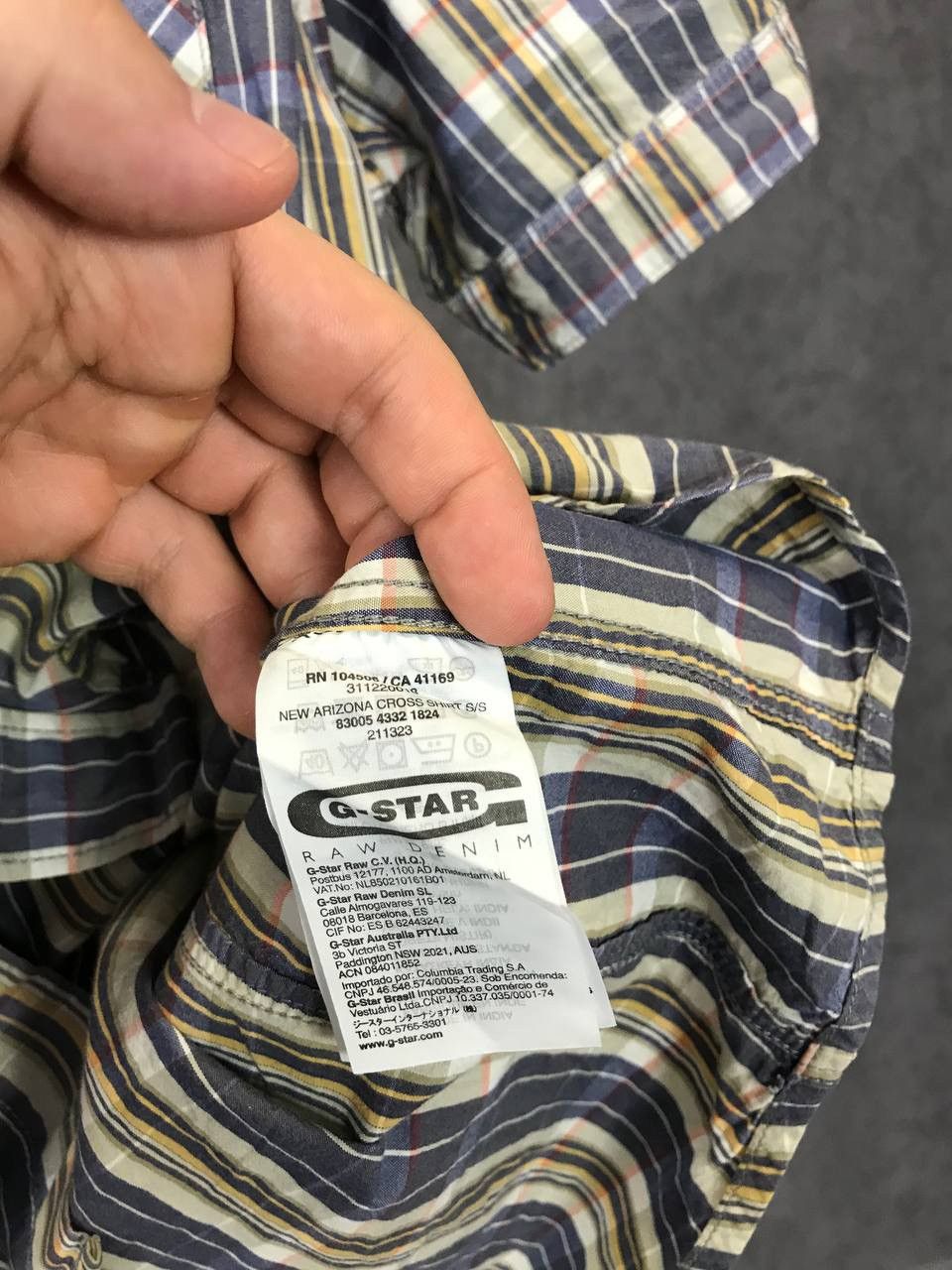 G-Star G Star Raw vintage shirt Size US L / EU 52-54 / 3 - 5 Thumbnail
