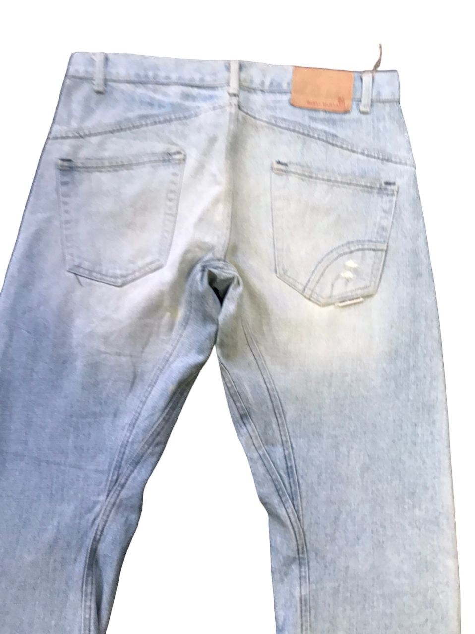Japanese Brand Guell Mustard Distresed Denim Size US 33 - 8 Thumbnail