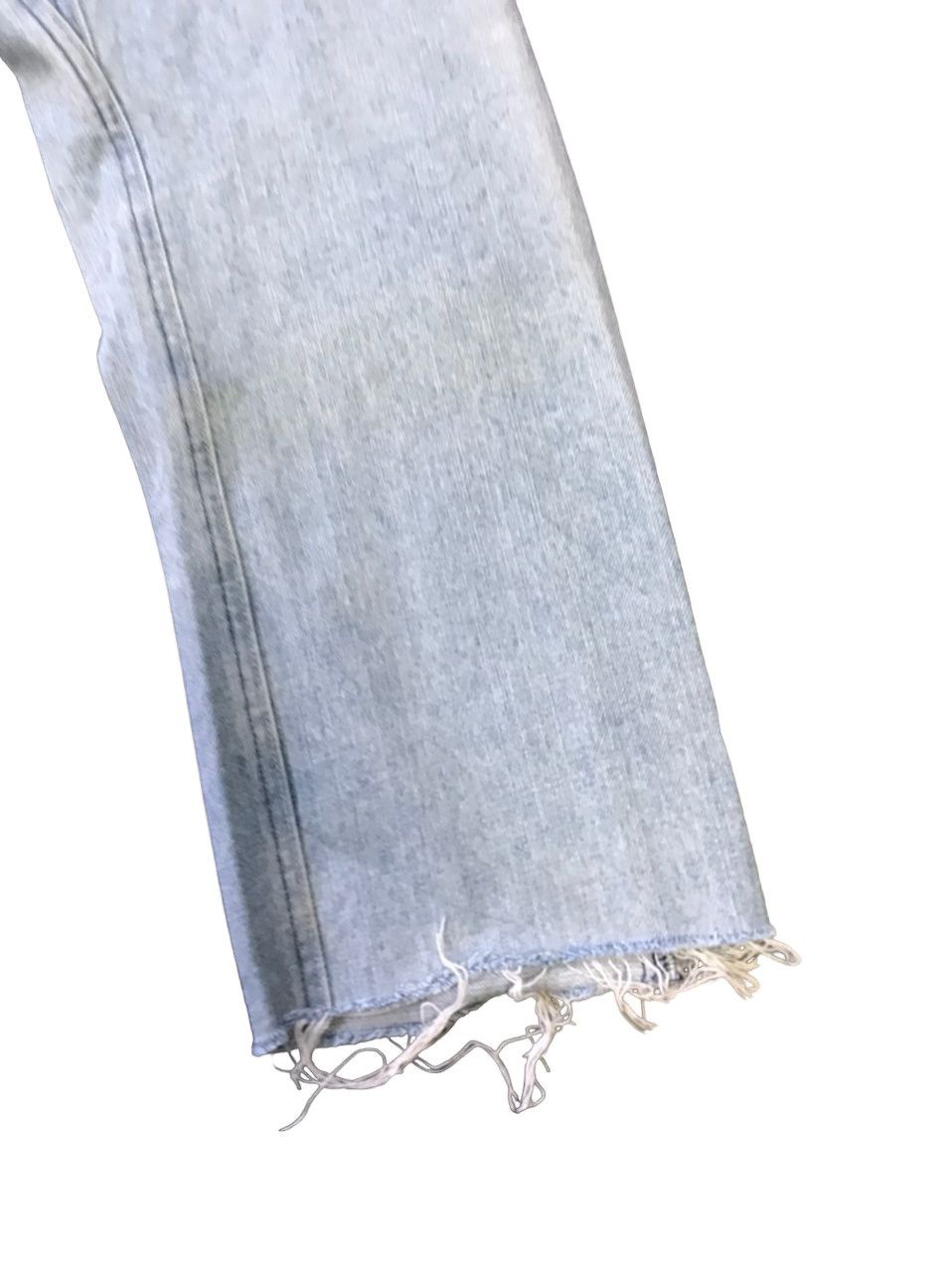 Japanese Brand Guell Mustard Distresed Denim Size US 33 - 5 Thumbnail