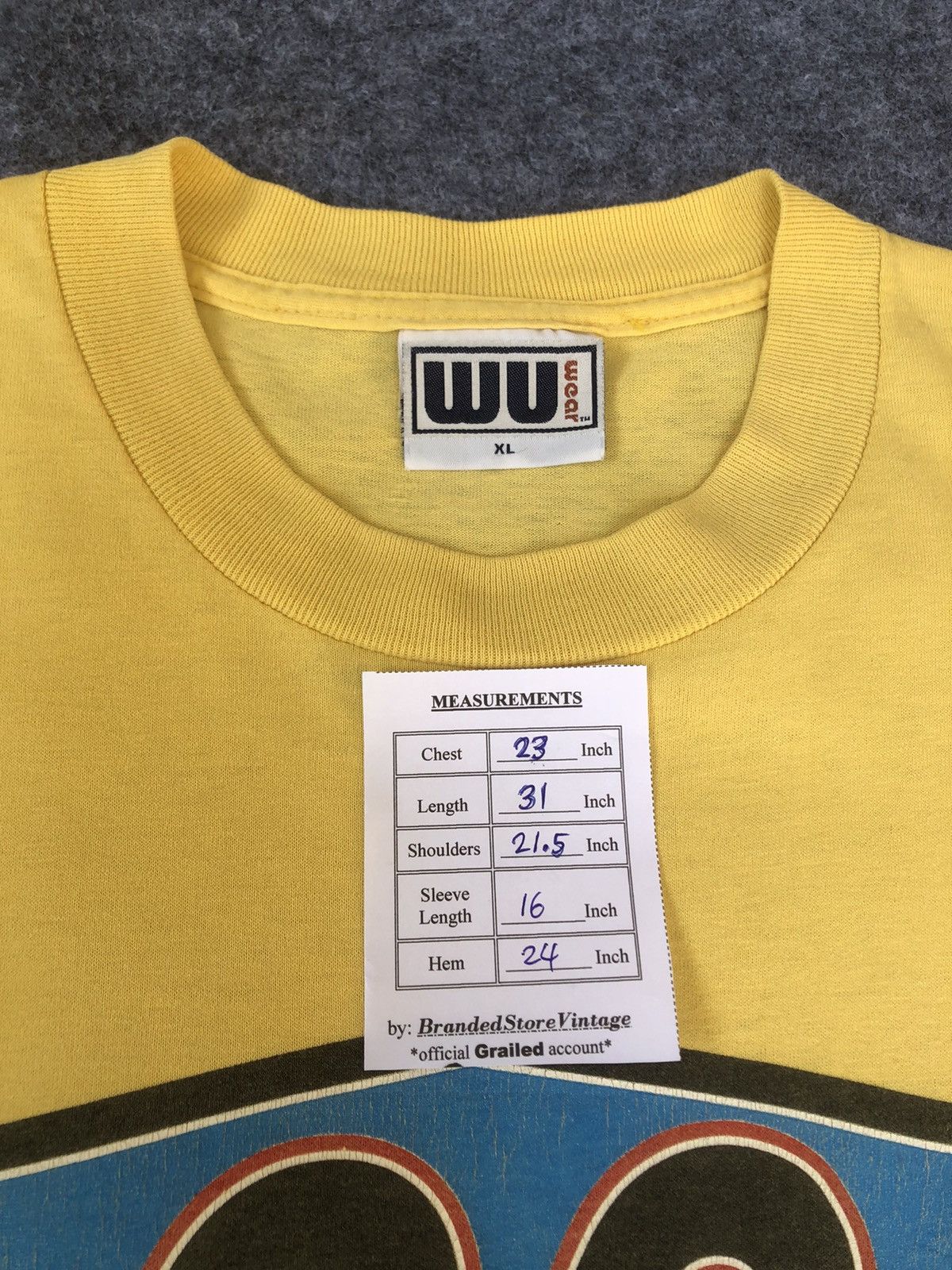 Wu-Tang Clan RAREST‼️Vintage’90s Rapper🔥Wu-tang Clan🔥Big Logo Tshirt Size US XL / EU 56 / 4 - 13 Thumbnail