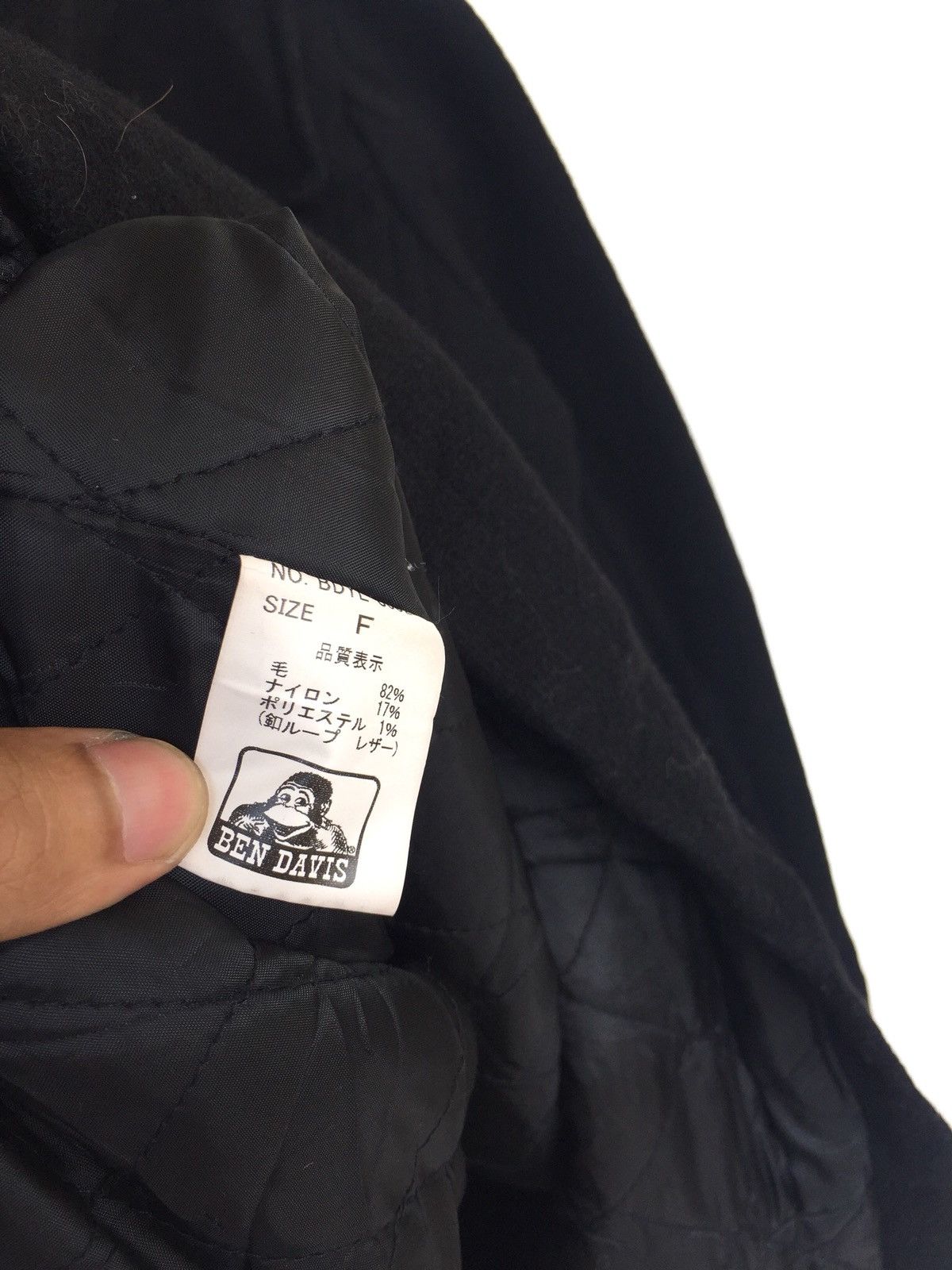 Ben Davis OG Ben Davies Black Thick Wool Duffle Coat Warm Winter Size US M / EU 48-50 / 2 - 7 Thumbnail