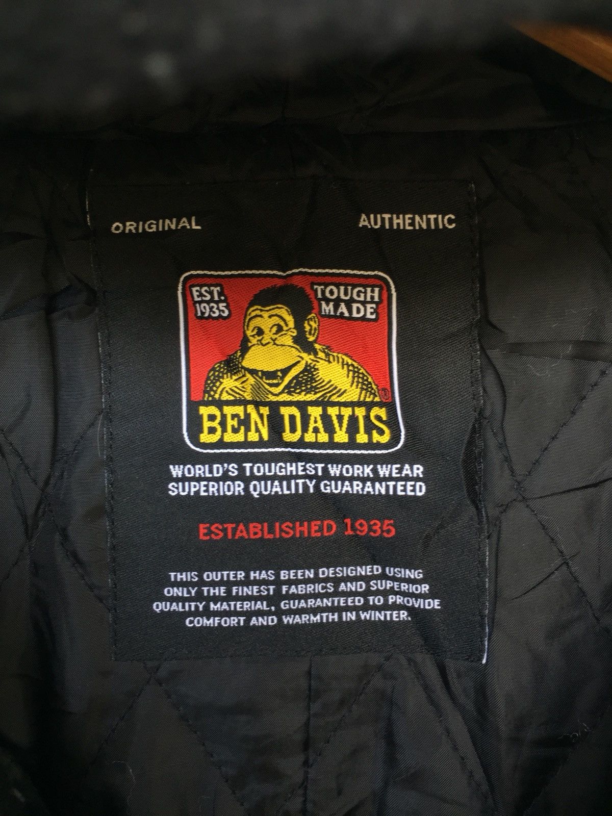 Ben Davis OG Ben Davies Black Thick Wool Duffle Coat Warm Winter Size US M / EU 48-50 / 2 - 6 Thumbnail