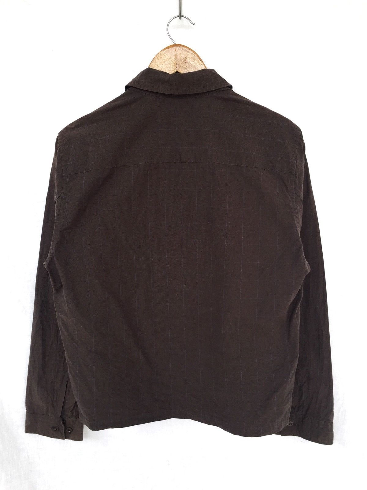 SHIPS Ships 🇯🇵 Made Checked Plaid Wool Zipper Blouson Jacket Size US S / EU 44-46 / 1 - 5 Thumbnail