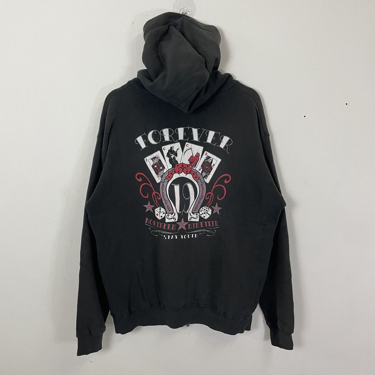 Vintage Vintage Northen Nineteen Hoodies Sweatshirt Size US XL / EU 56 / 4 - 1 Thumbnail