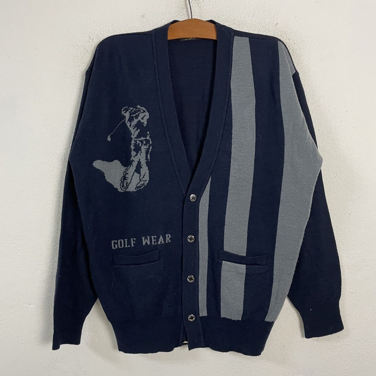 Aran Isles Knitwear Vintage Golf Wear Cardingan Knitwear Size US L / EU 52-54 / 3 - 1 Thumbnail