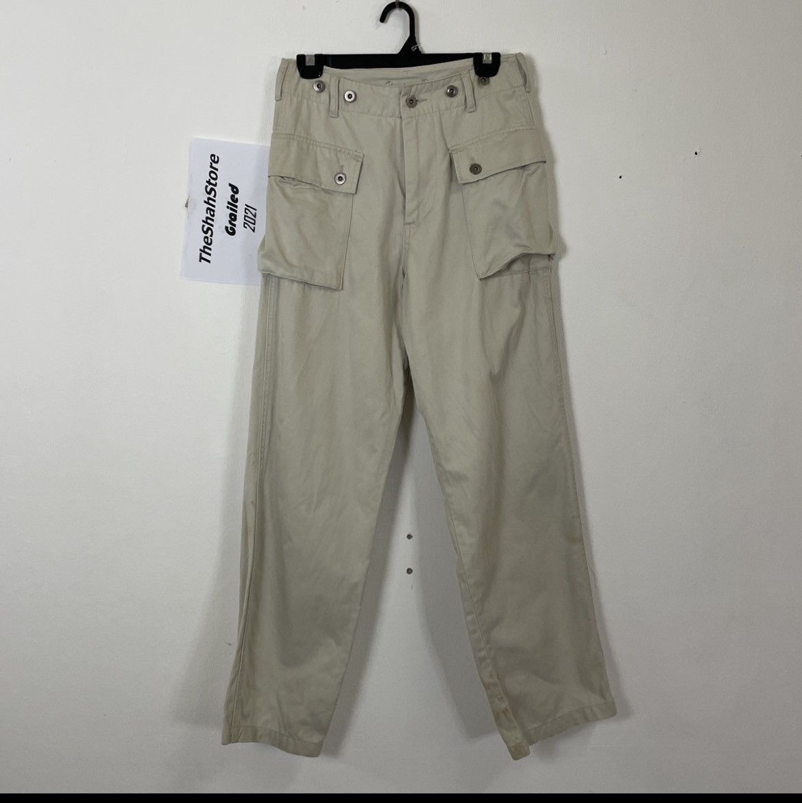 Japanese Brand Vintage Unbranded Monkey Pants Utility Pro Wear Size US 29 - 5 Thumbnail