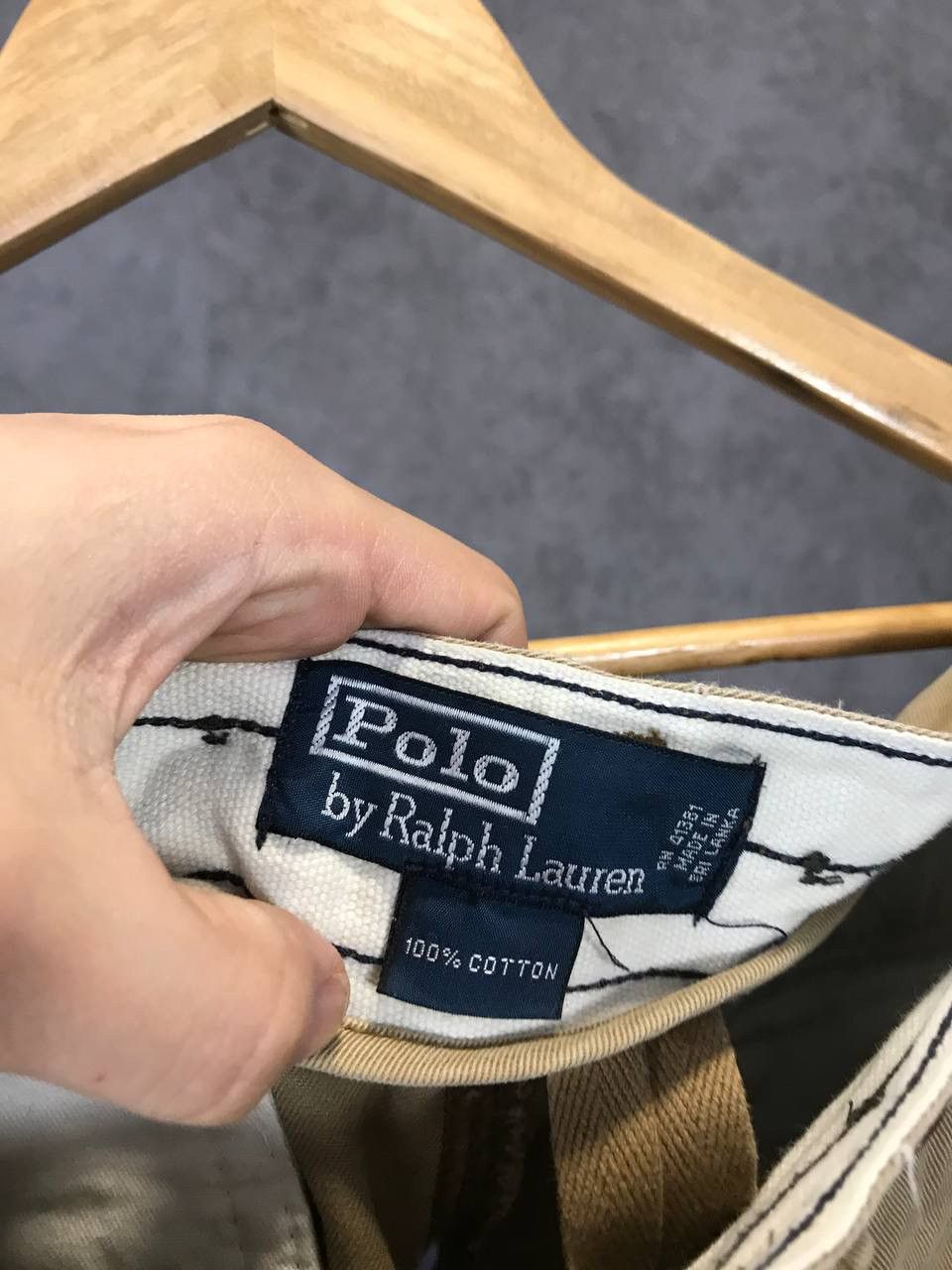 Vintage Polo Ralph Lauren vintage work pants Size US 33 - 5 Thumbnail