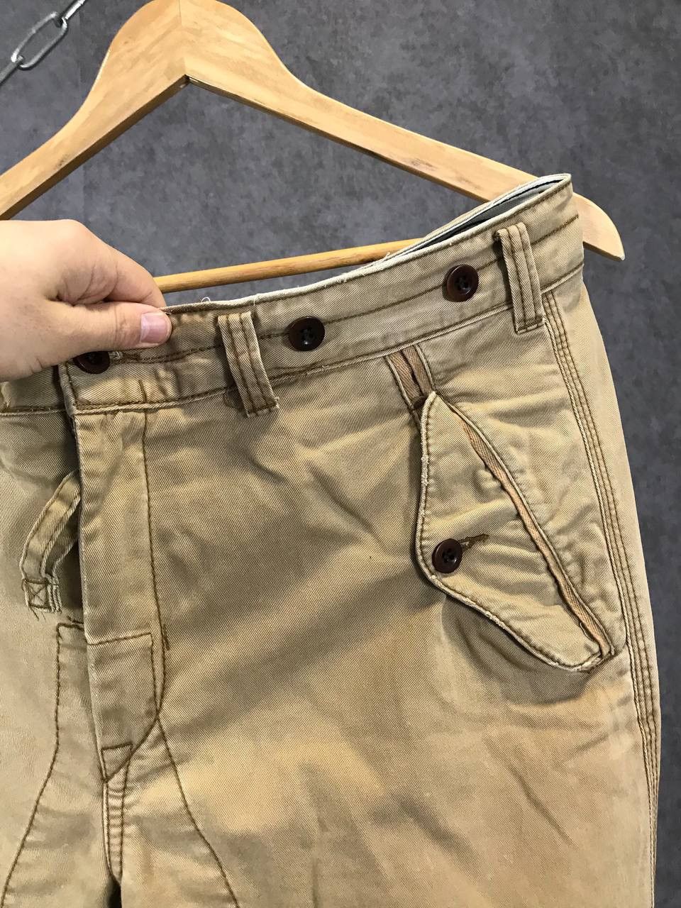 Vintage Polo Ralph Lauren vintage work pants Size US 33 - 3 Thumbnail