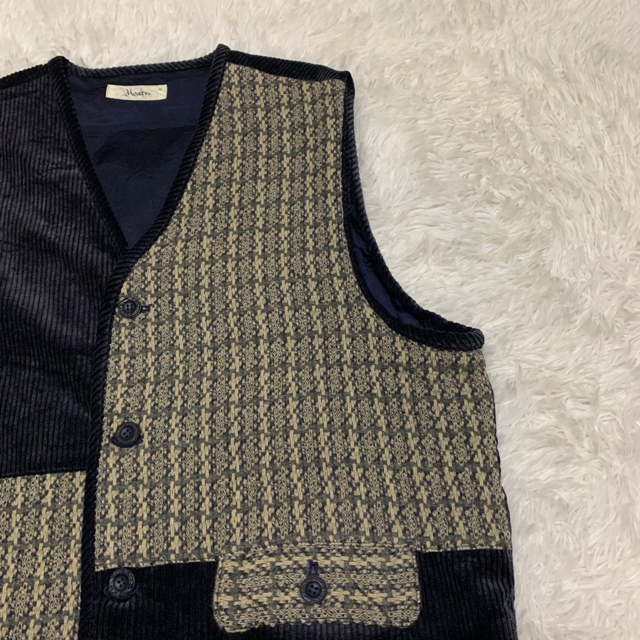 Japanese Brand Moare vest made in Japan Size US M / EU 48-50 / 2 - 6 Thumbnail