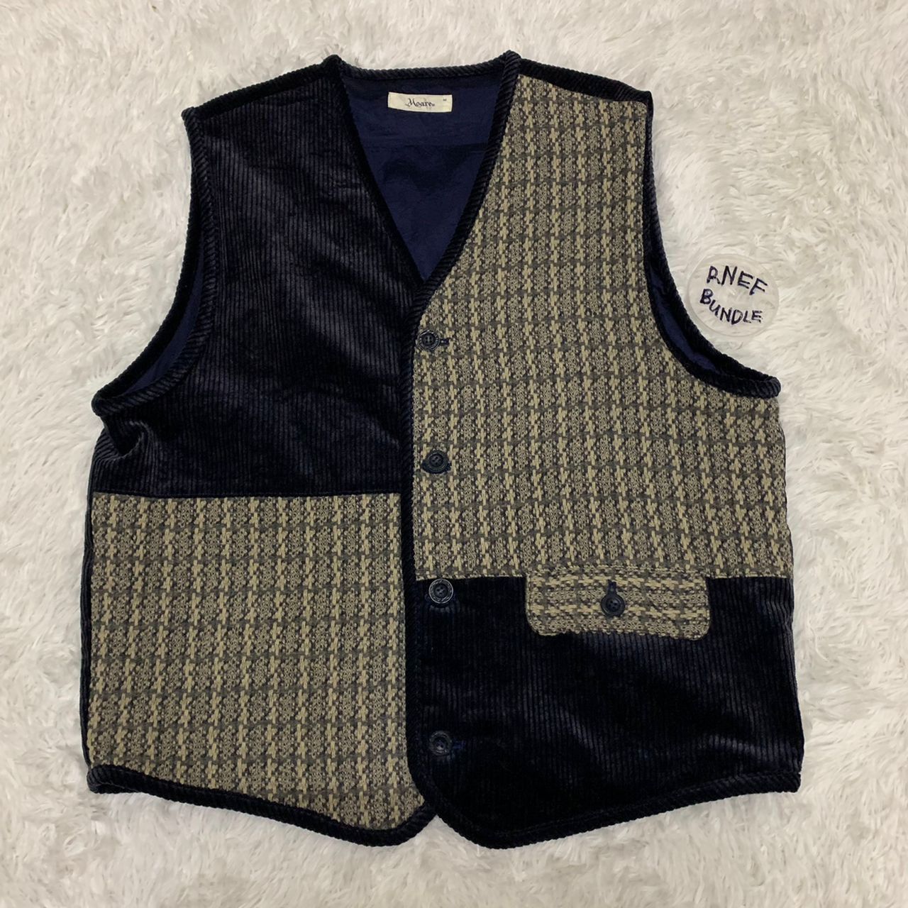 Japanese Brand Moare vest made in Japan Size US M / EU 48-50 / 2 - 1 Thumbnail