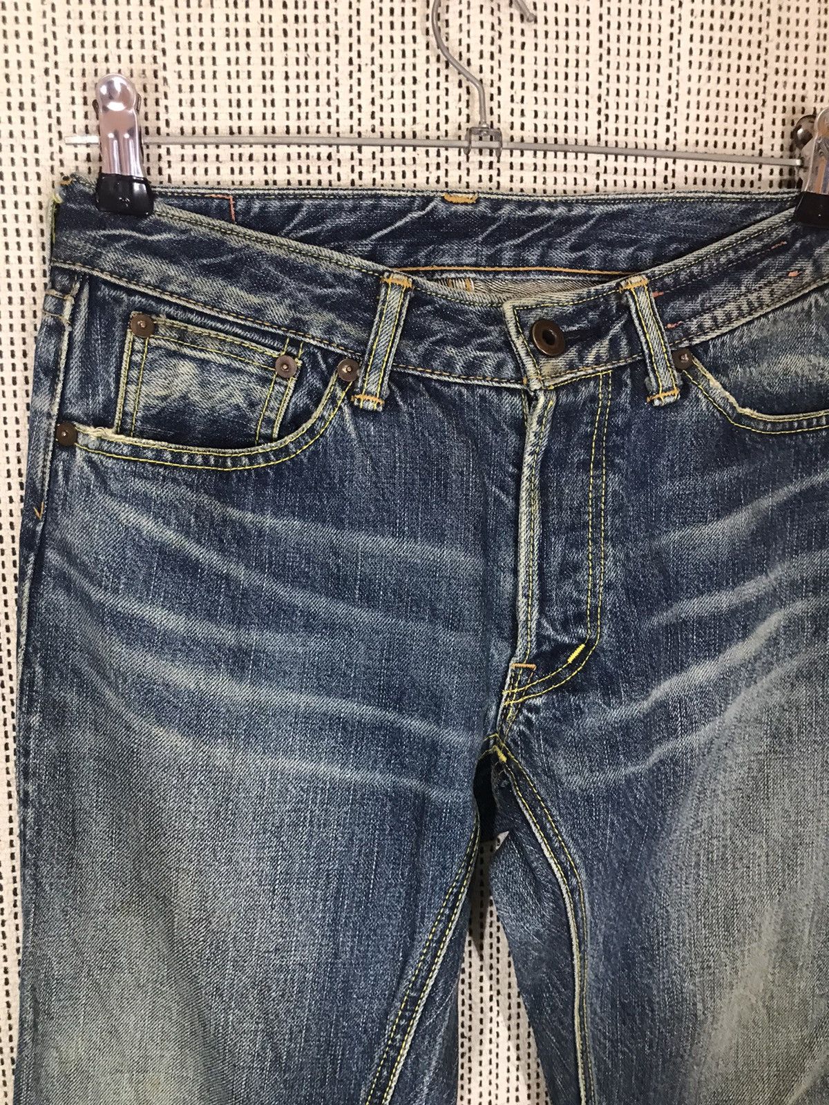 Indigo × Japanese Brand × Seditionaries ‼️TEAM KIT JAPAN SELVEDGE DENIM HONEYCONE ‼️ Size US 27 - 4 Thumbnail
