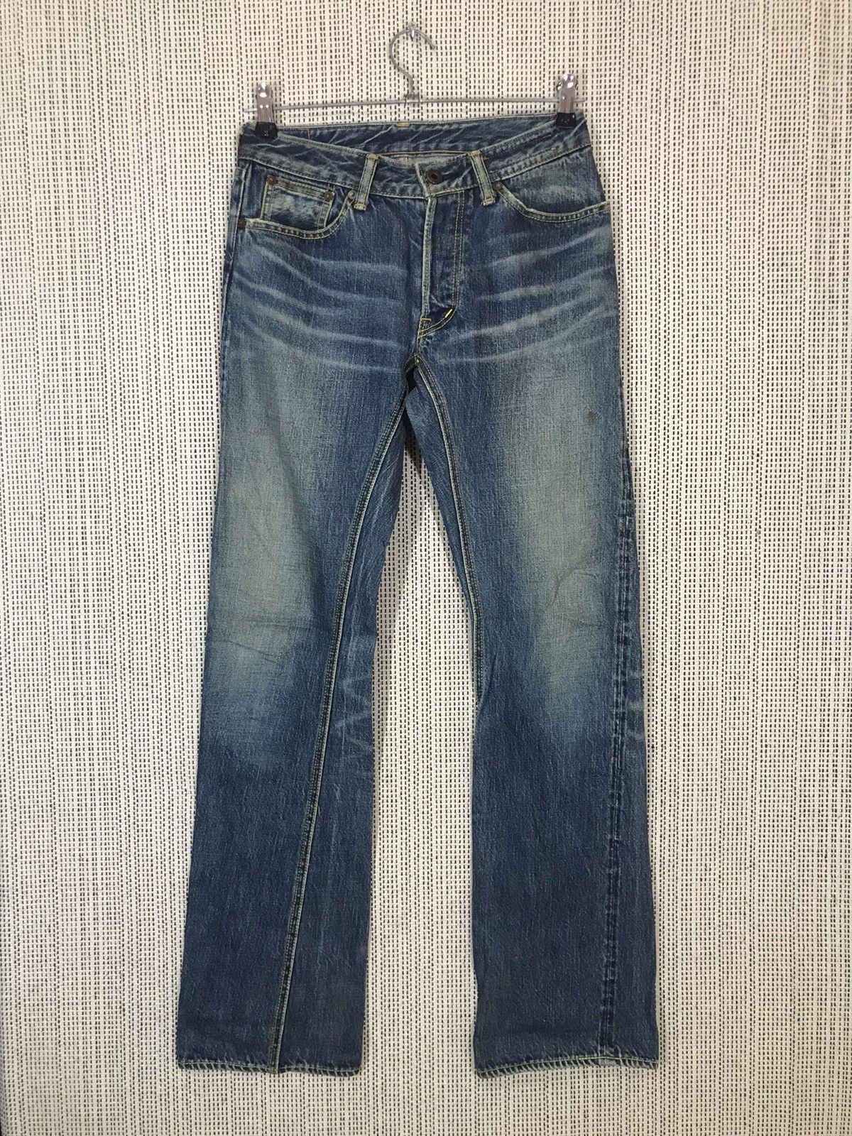 Indigo × Japanese Brand × Seditionaries ‼️TEAM KIT JAPAN SELVEDGE DENIM HONEYCONE ‼️ Size US 27 - 2 Thumbnail