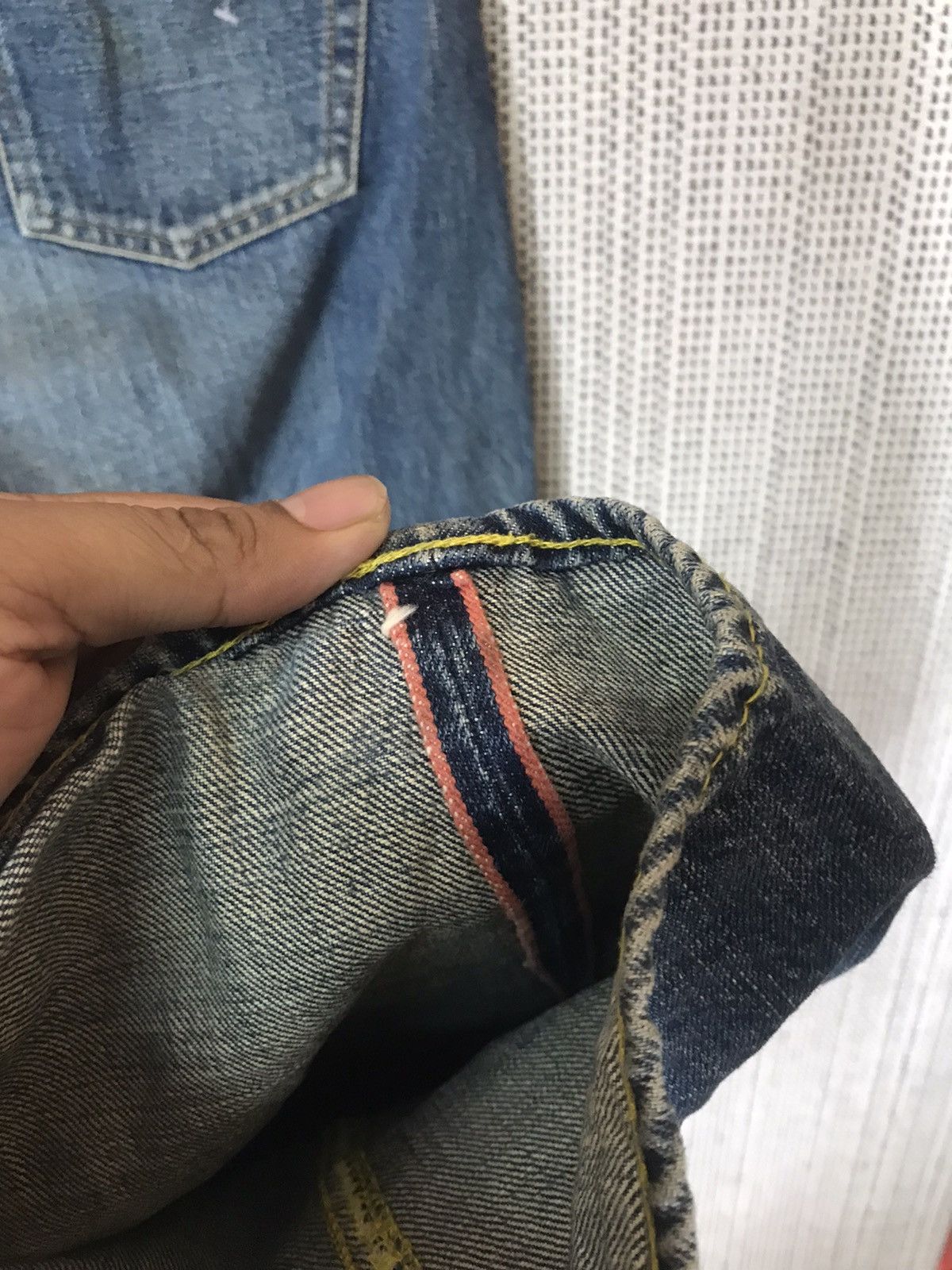 Indigo × Japanese Brand × Seditionaries ‼️TEAM KIT JAPAN SELVEDGE DENIM HONEYCONE ‼️ Size US 27 - 6 Thumbnail