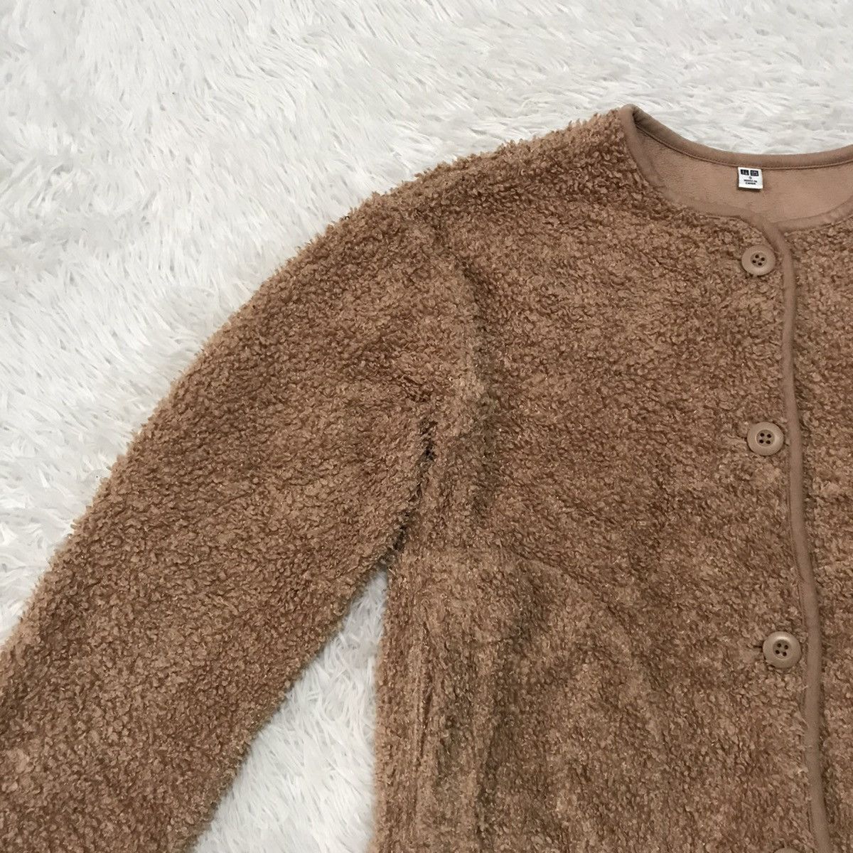 Japanese Brand Deep pile uniqlo jacket Size S / US 4 / IT 40 - 6 Thumbnail
