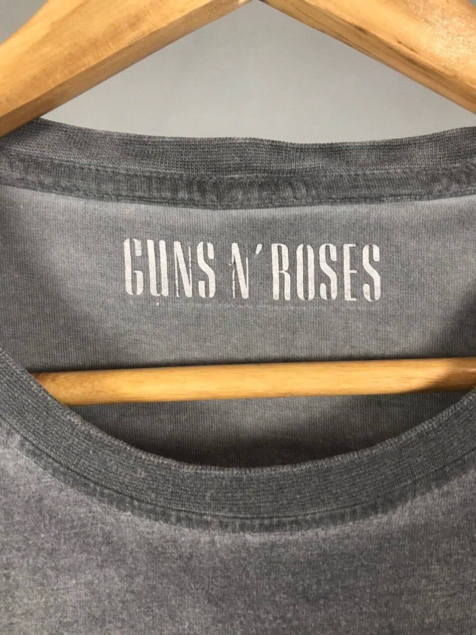 Band Tees × Guns N' Roses × Vintage Guns And Roses Vintage Rock Band Tee Size US L / EU 52-54 / 3 - 3 Thumbnail