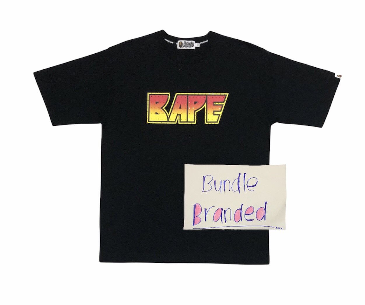 Bape Crystal Stone Relaxed Tee Size US M / EU 48-50 / 2 - 7 Thumbnail