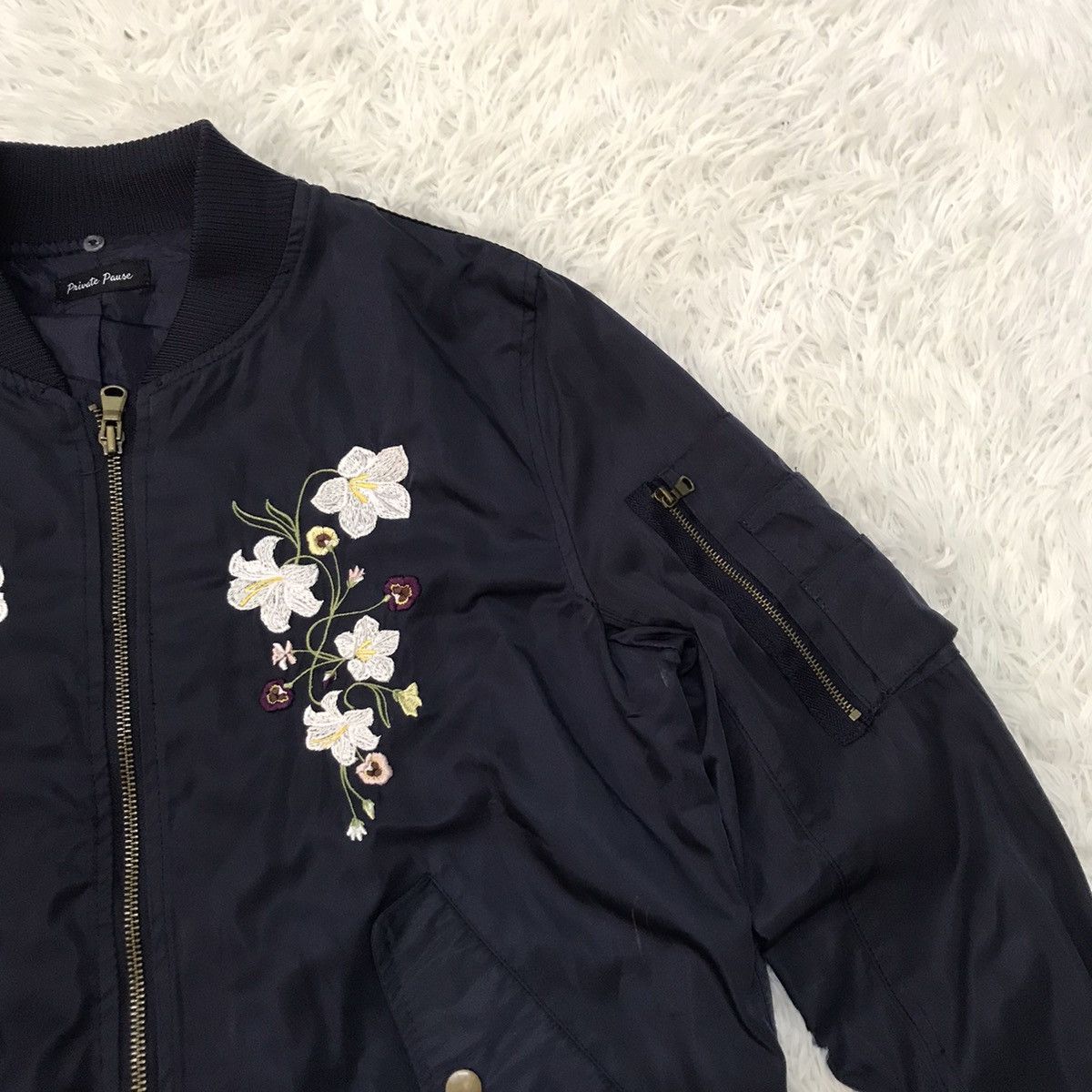 Japanese Brand Private pause bomber style jacket Size M / US 6-8 / IT 42-44 - 8 Thumbnail