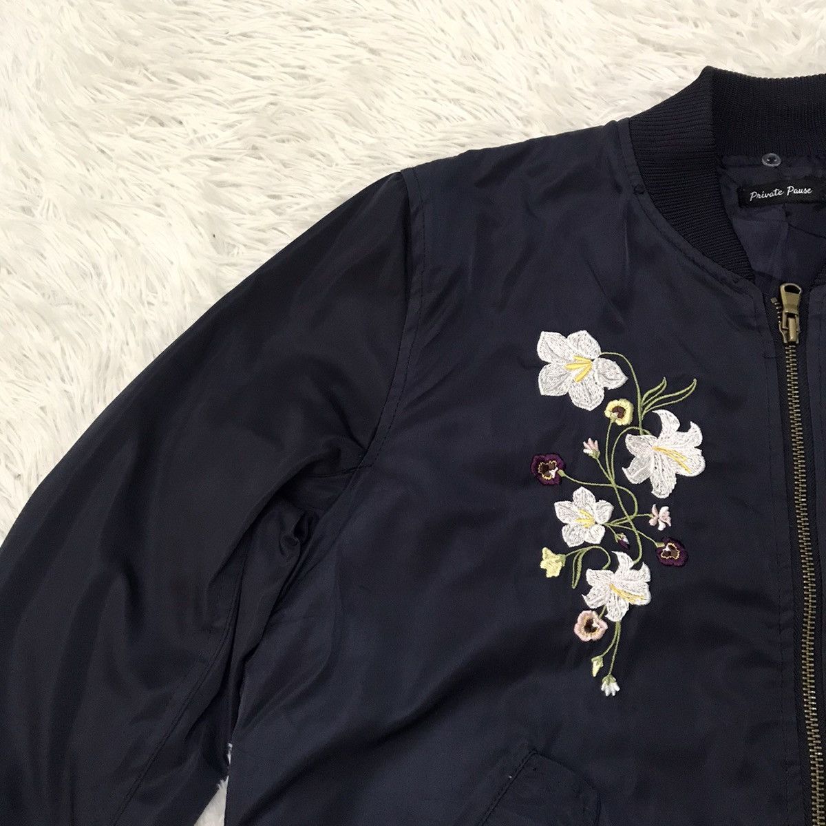 Japanese Brand Private pause bomber style jacket Size M / US 6-8 / IT 42-44 - 6 Thumbnail