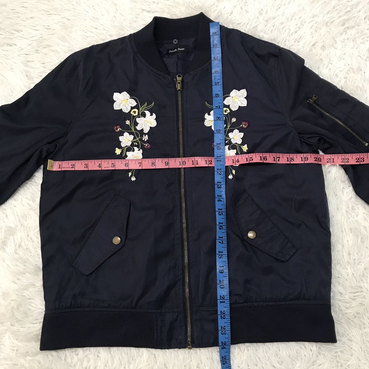 Japanese Brand Private pause bomber style jacket Size M / US 6-8 / IT 42-44 - 3 Thumbnail