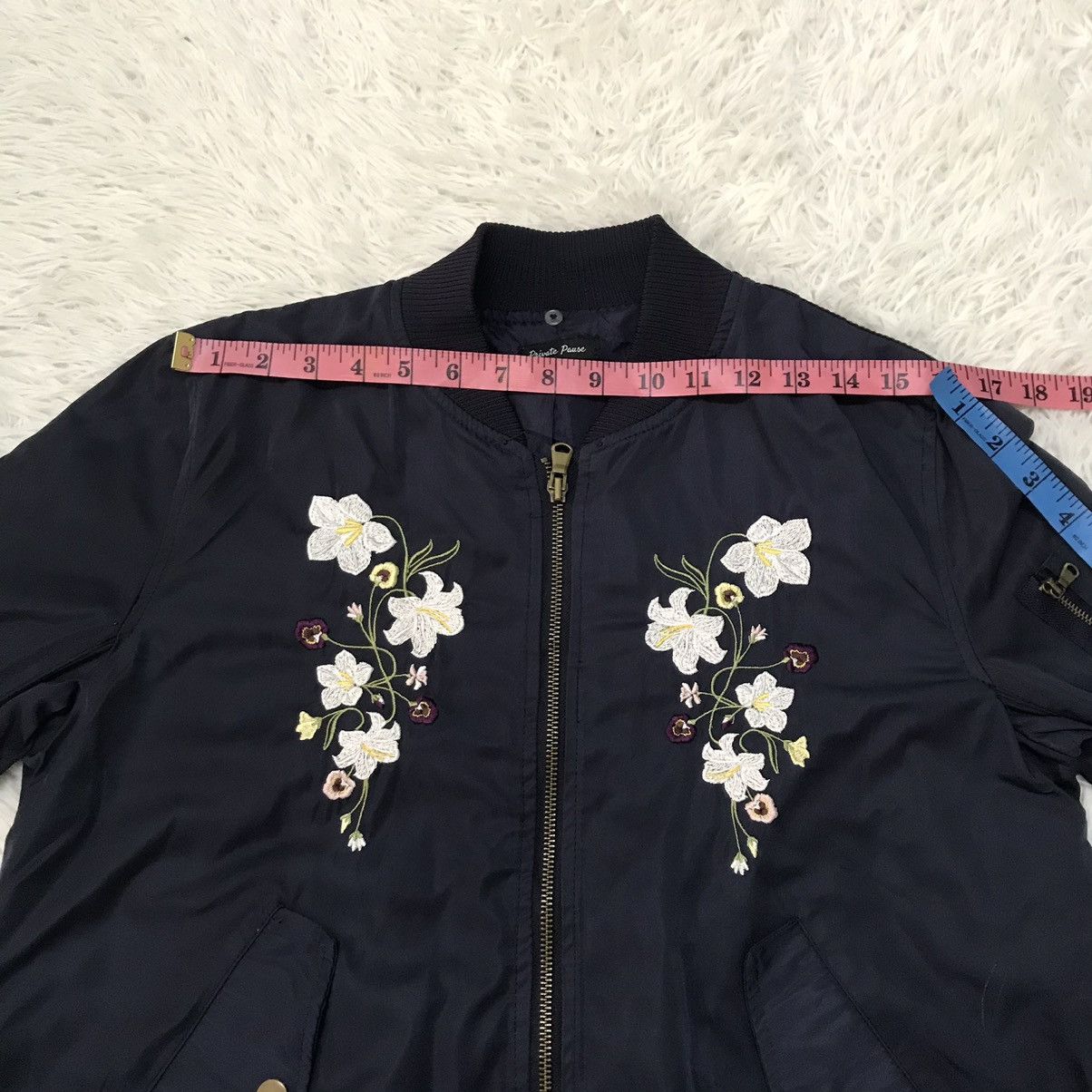 Japanese Brand Private pause bomber style jacket Size M / US 6-8 / IT 42-44 - 4 Thumbnail