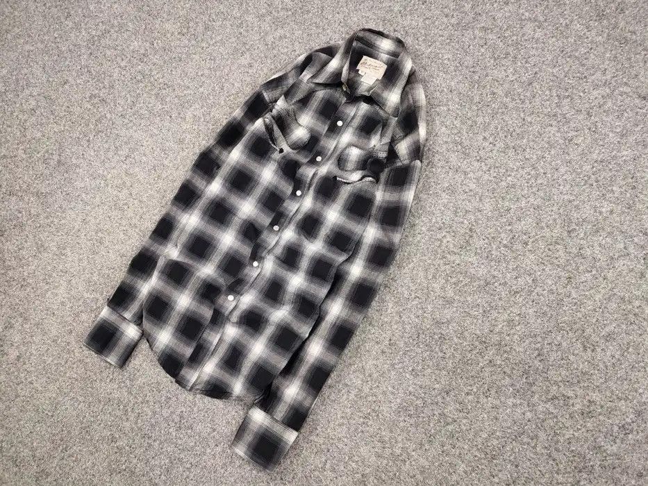 Rockmount Ranch Wear Vintage 90s Rockmount Ranch Wear Checked Button Up Shirt Size US M / EU 48-50 / 2 - 2 Thumbnail