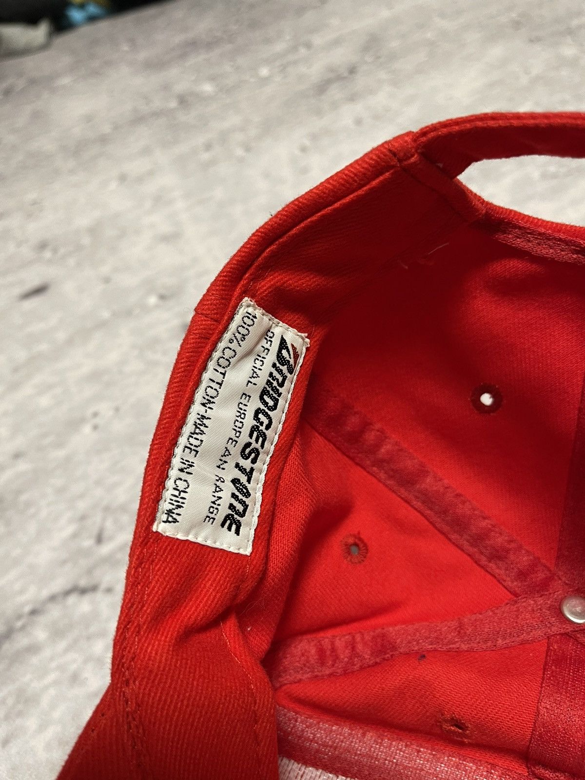 Vintage Vintage Bridgestone red cap rare hat Size ONE SIZE - 7 Thumbnail