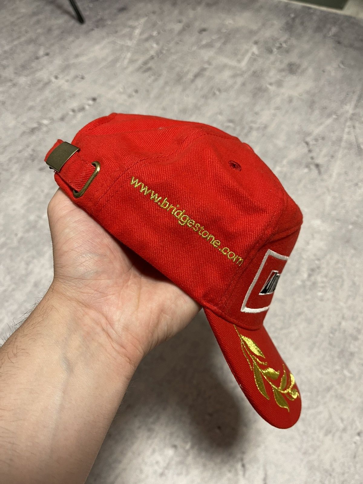 Vintage Vintage Bridgestone red cap rare hat Size ONE SIZE - 3 Thumbnail