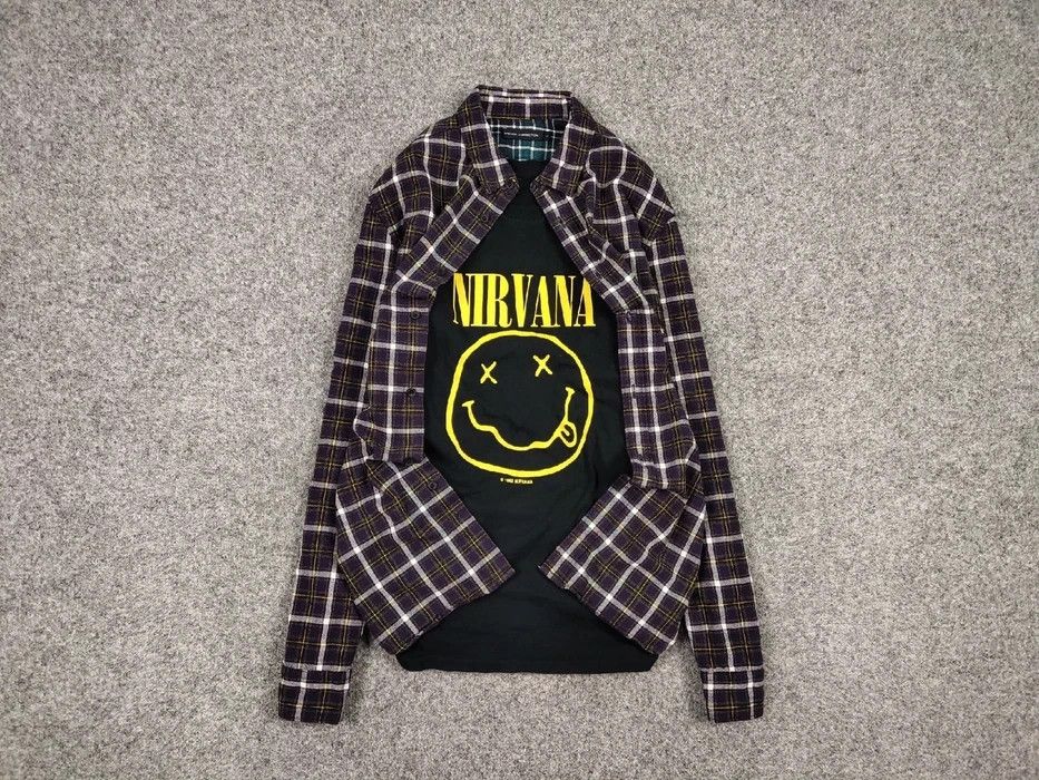 Flannel Vintage Flannel Shirt Travis Scott Style Streetwear Hype Size US M / EU 48-50 / 2 - 1 Thumbnail