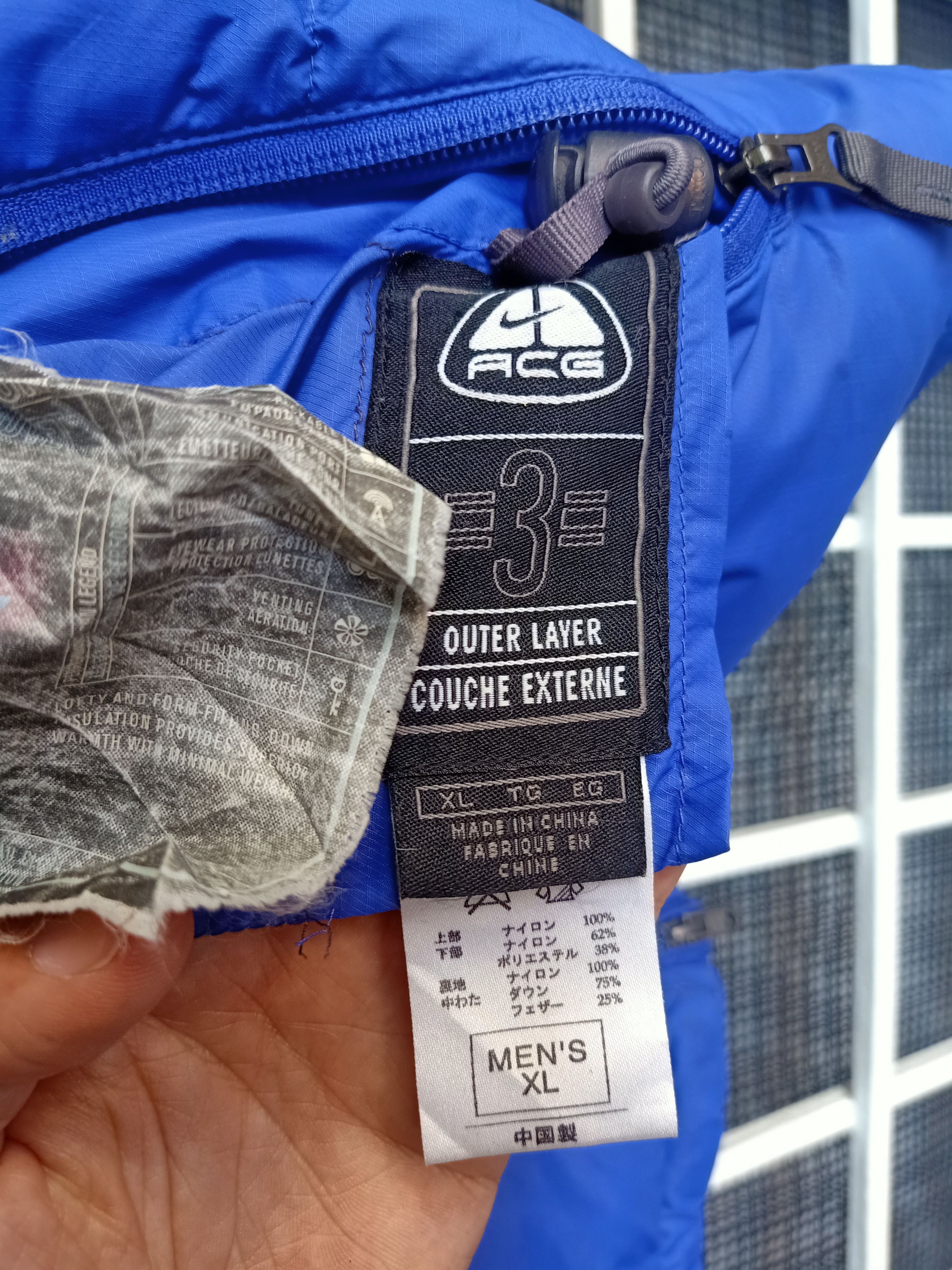 Nike × Nike ACG × Vintage Nike ACG Puffer Reversible Jacket Size US XL / EU 56 / 4 - 14 Thumbnail