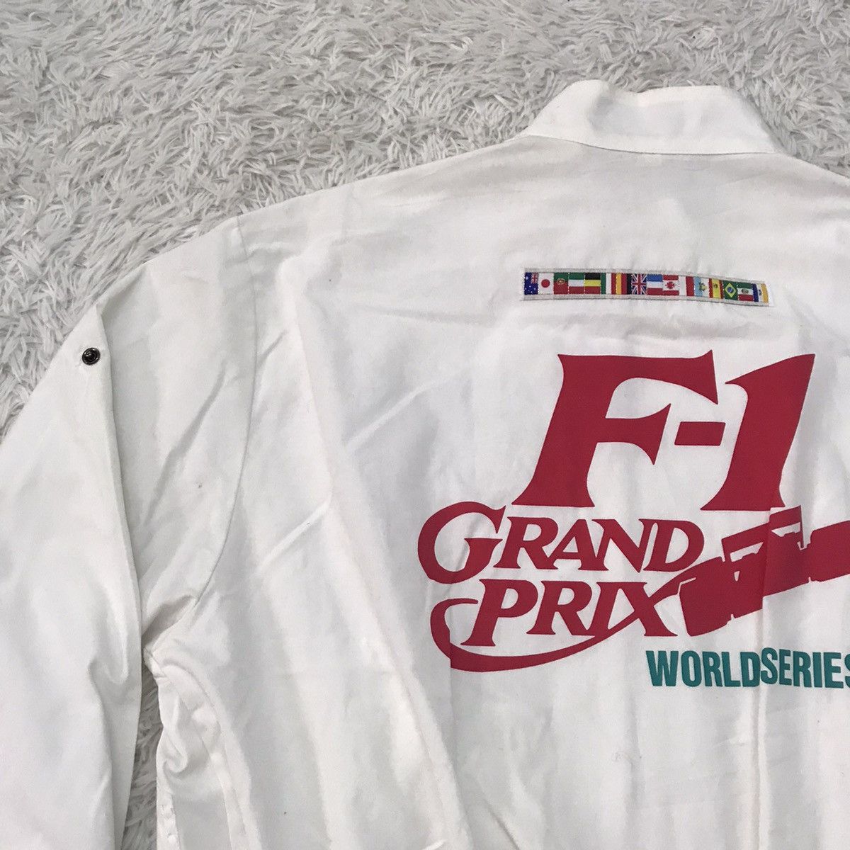 Vintage Fuji television network F-1 Grand Prix World Series jacket Size US M / EU 48-50 / 2 - 14 Thumbnail