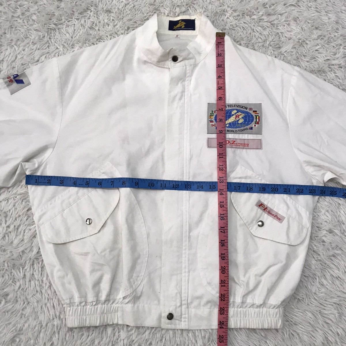 Vintage Fuji television network F-1 Grand Prix World Series jacket Size US M / EU 48-50 / 2 - 7 Thumbnail