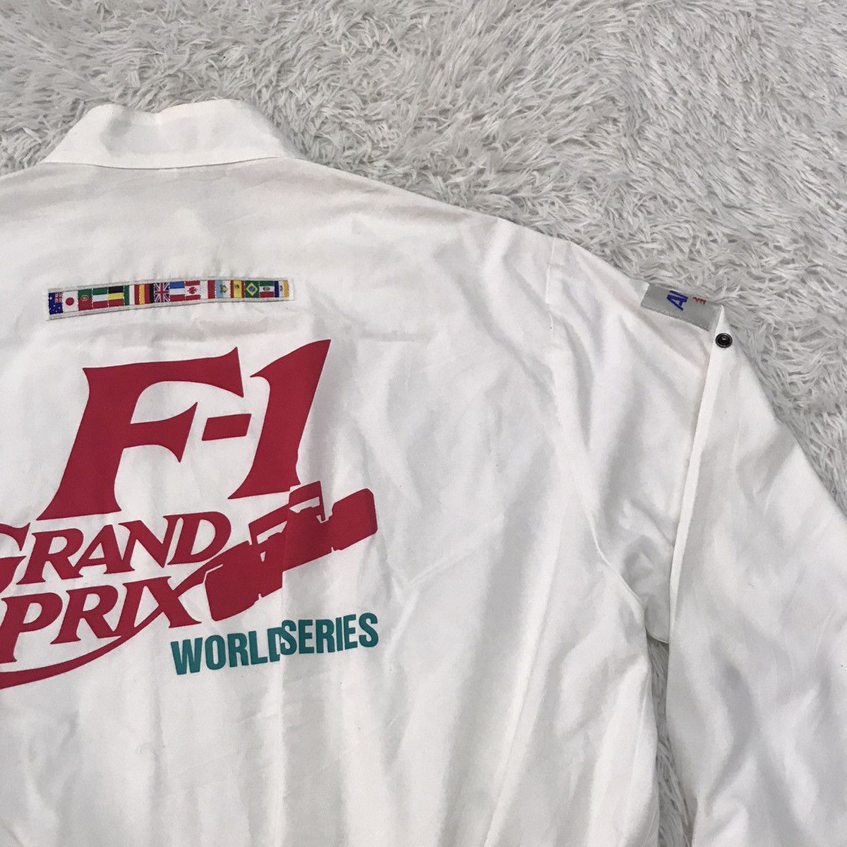 Vintage Fuji television network F-1 Grand Prix World Series jacket Size US M / EU 48-50 / 2 - 17 Thumbnail