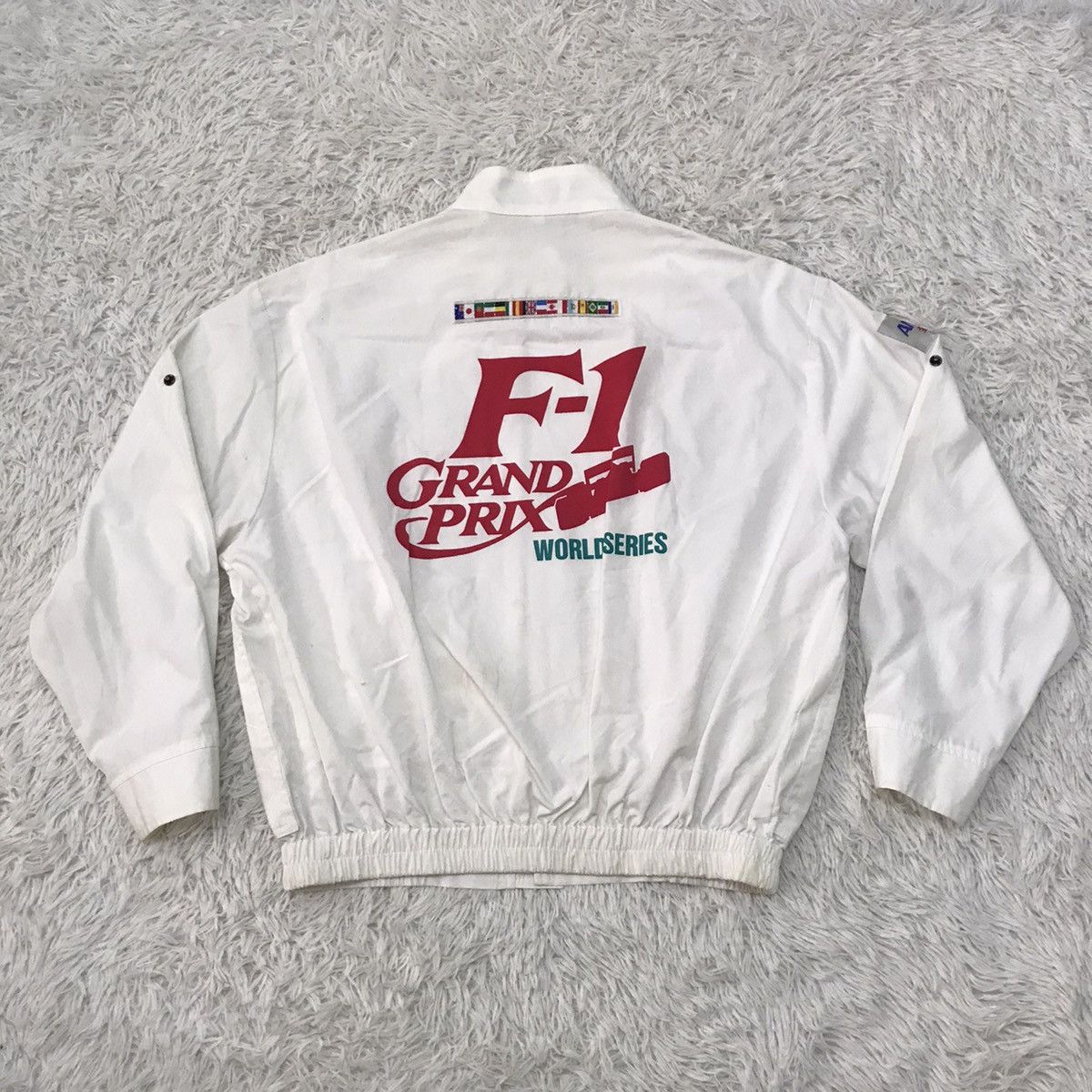 Vintage Fuji television network F-1 Grand Prix World Series jacket Size US M / EU 48-50 / 2 - 1 Thumbnail