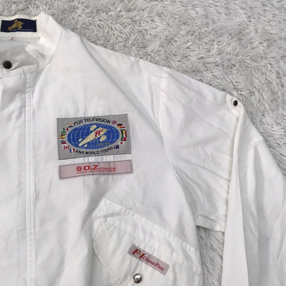 Vintage Fuji television network F-1 Grand Prix World Series jacket Size US M / EU 48-50 / 2 - 6 Thumbnail