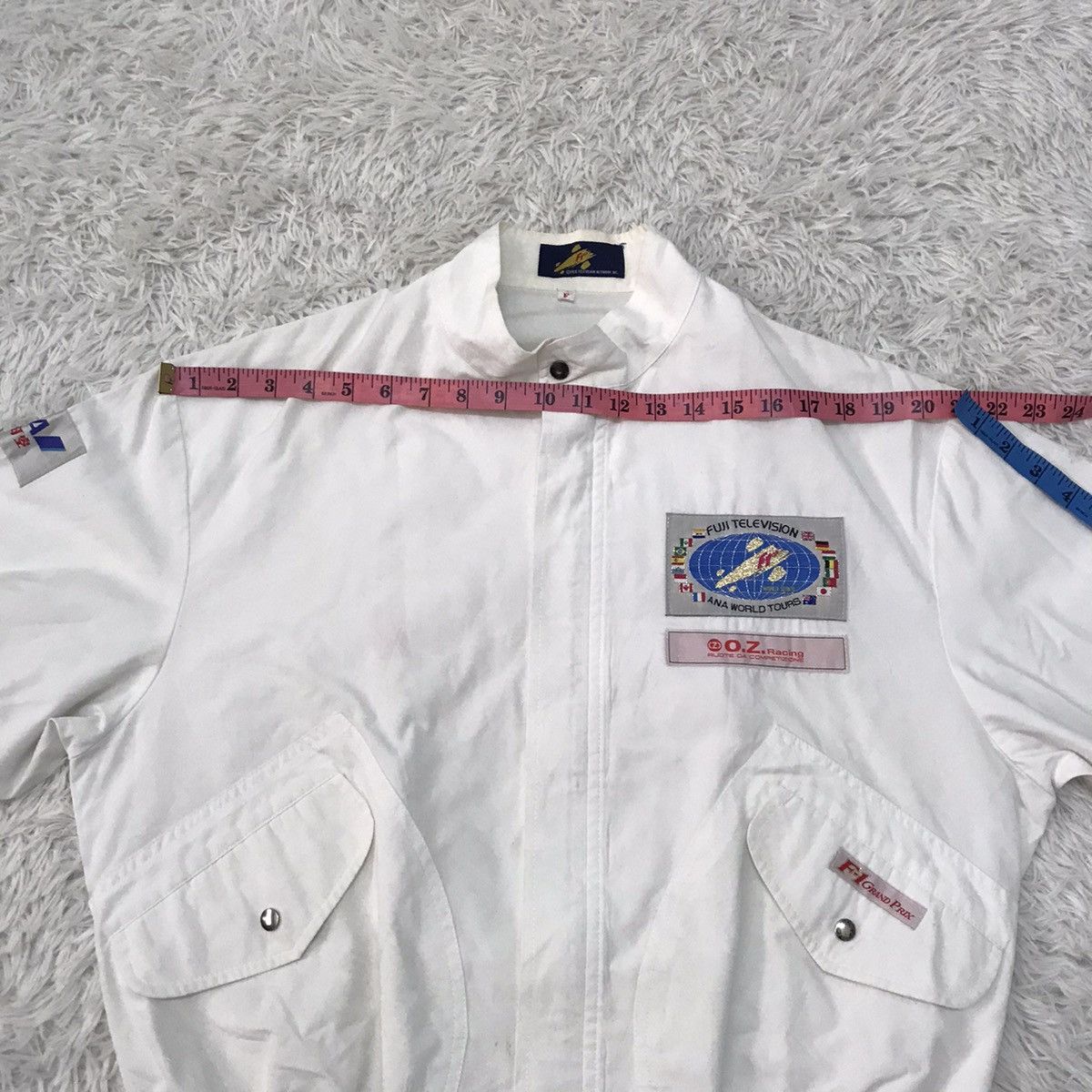 Vintage Fuji television network F-1 Grand Prix World Series jacket Size US M / EU 48-50 / 2 - 8 Thumbnail