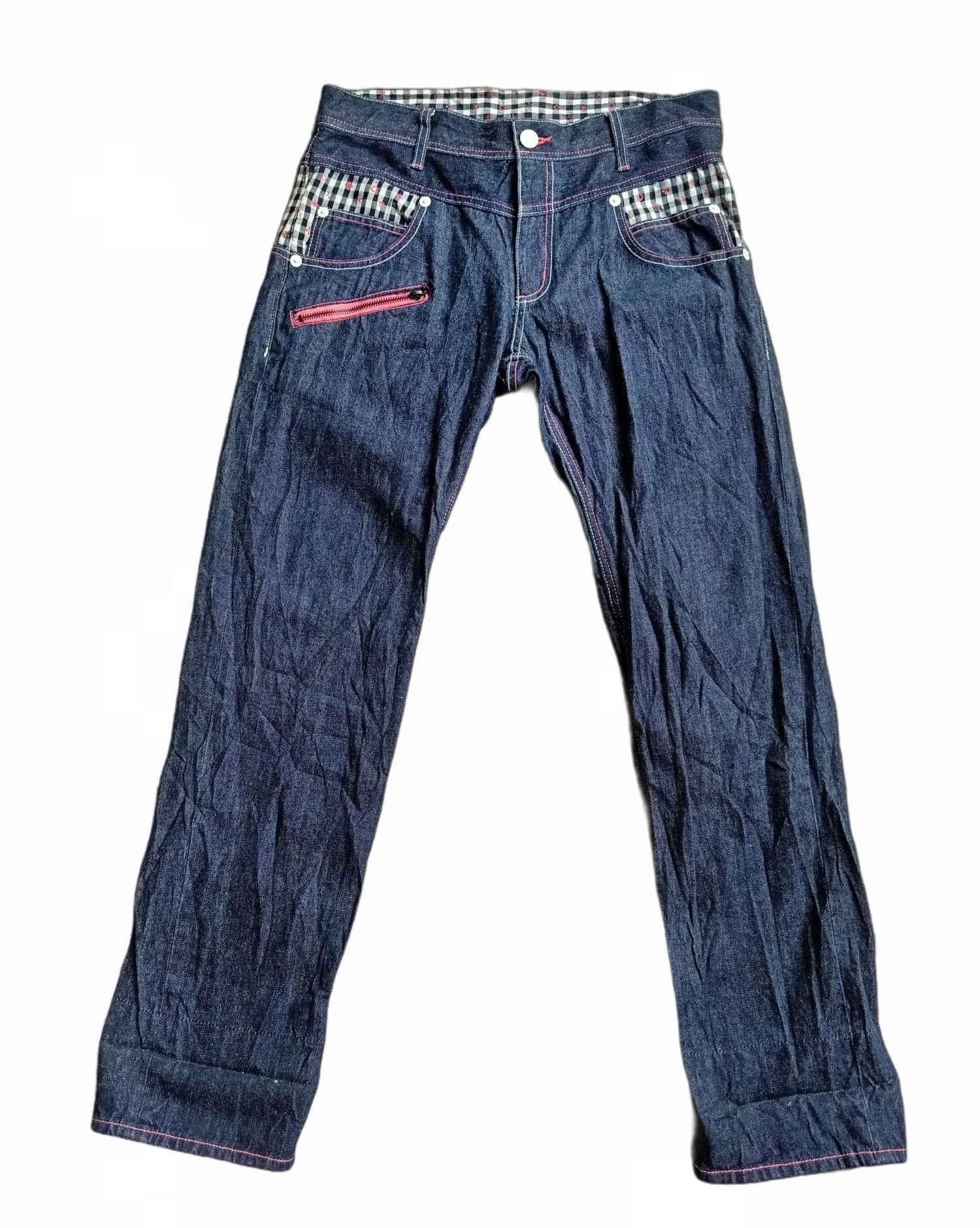 Japanese Brand Japanese Brand Rimaster Zipper Jeans Size US 33 - 2 Thumbnail