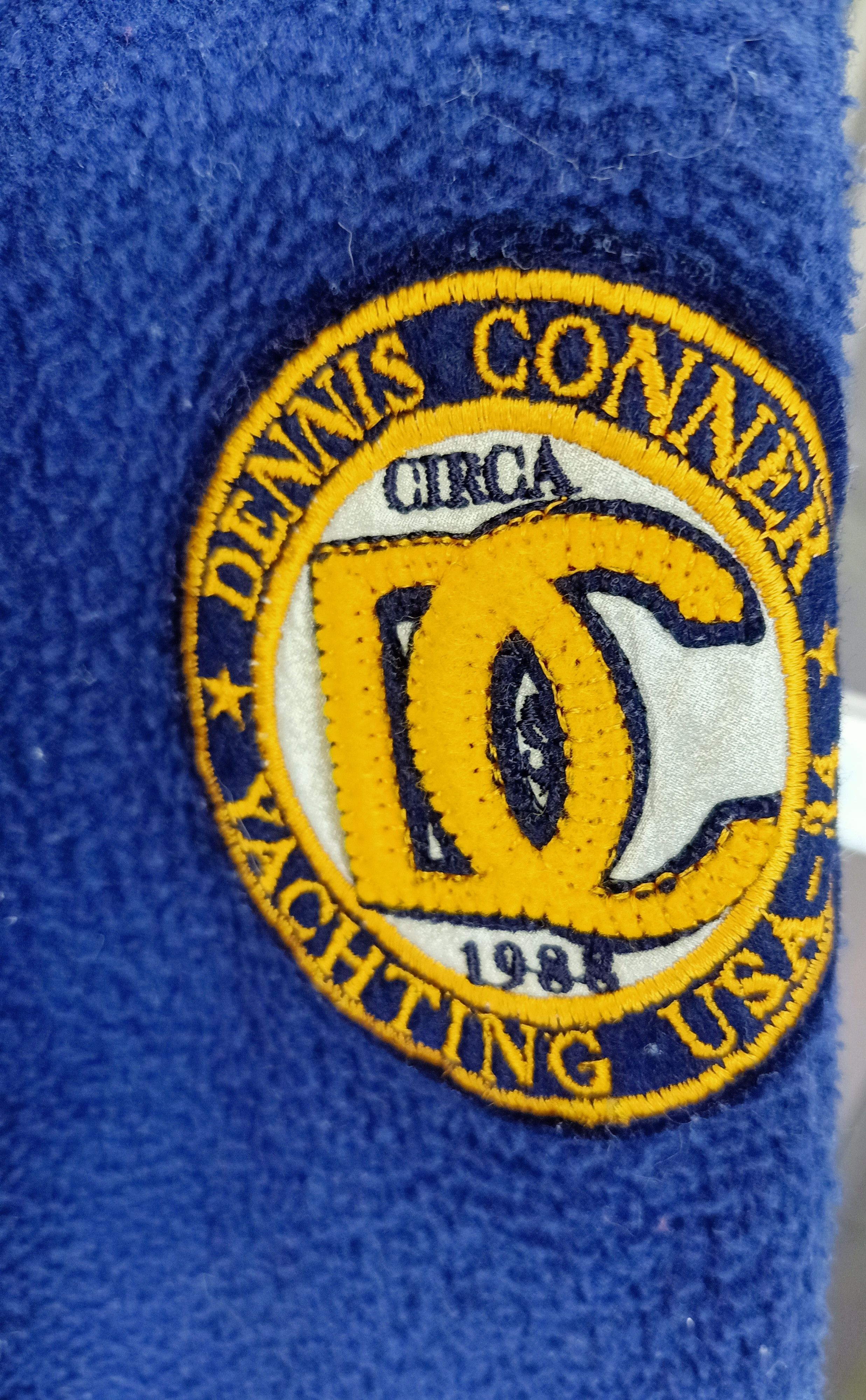 Designer × Japanese Brand Dennis Conner Yachting USA Fleech Half Zip Downstring Size US L / EU 52-54 / 3 - 3 Thumbnail