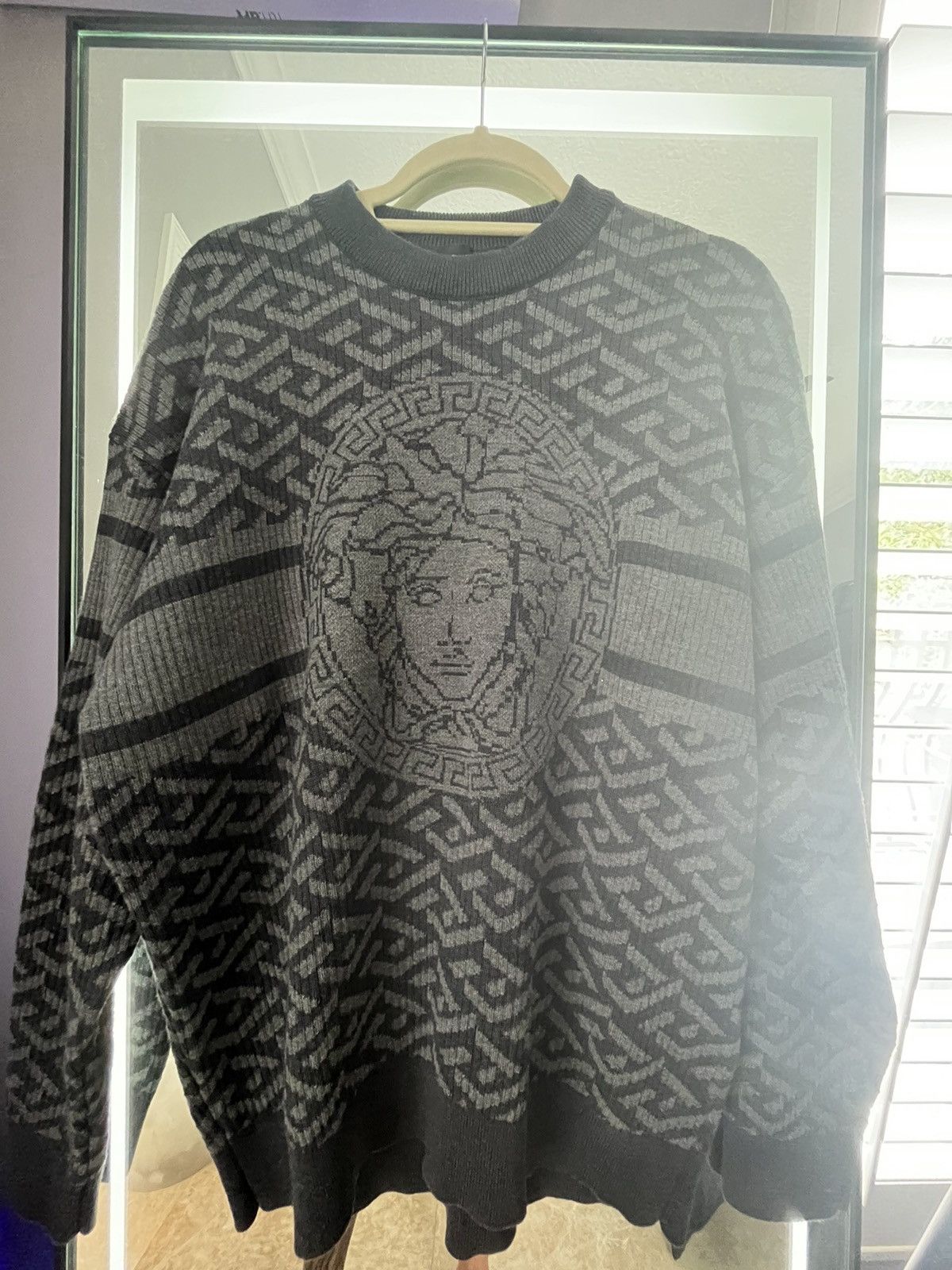 Versace Versace Crewneck Sweater Size US M / EU 48-50 / 2 - 1 Thumbnail