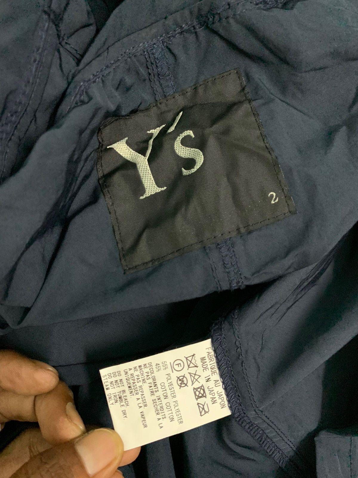 Yohji Yamamoto Vintage Y’s by Yohji Yamamoto Ponco Size US M / EU 48-50 / 2 - 12 Thumbnail