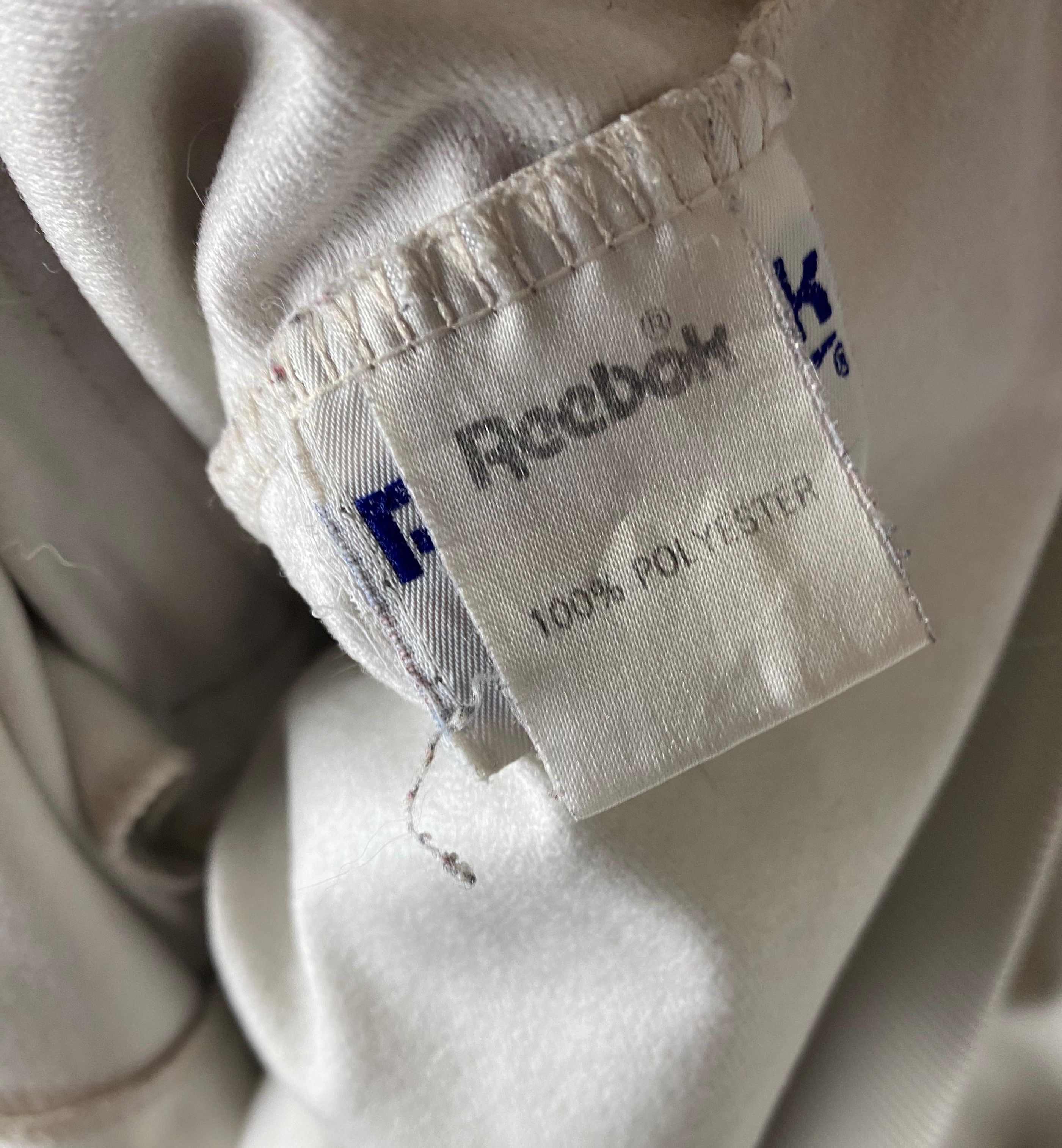 Reebok 90s Vintage REEBOK Navy-White Zip Track Top M316 Size US XL / EU 56 / 4 - 9 Thumbnail