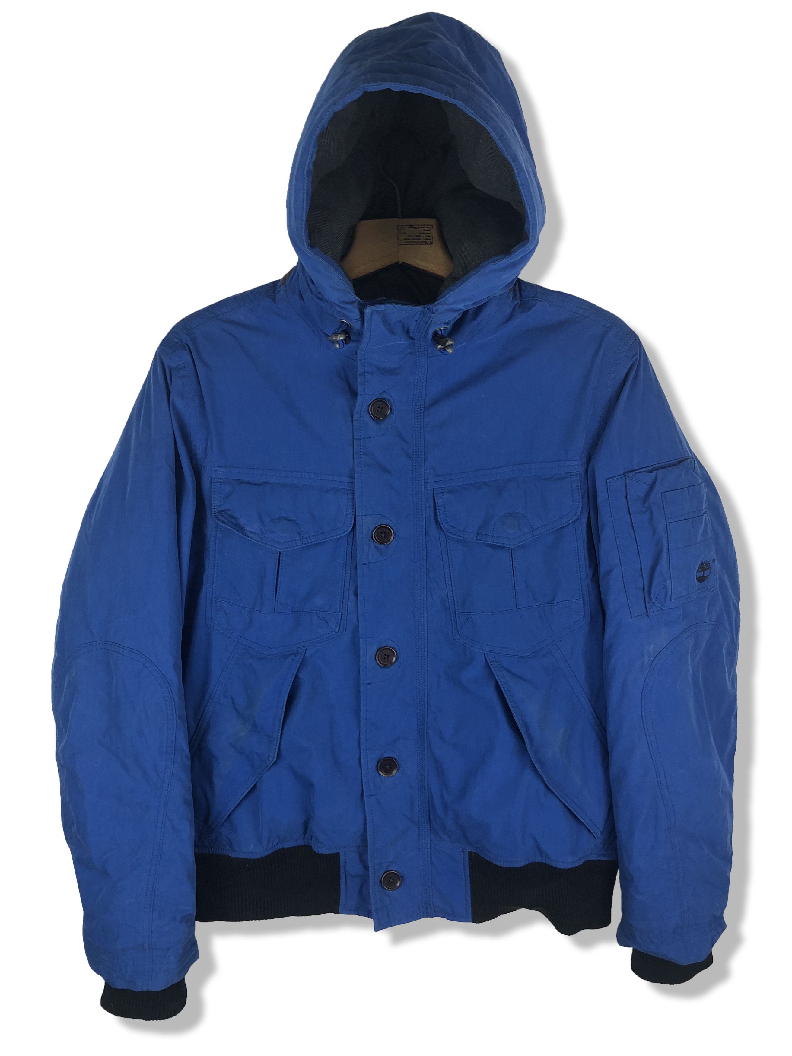 Timberland Vintage TIMBERLAND Blue Heavy Down Winter Jacket Y2k M118 Size US XL / EU 56 / 4 - 5 Thumbnail