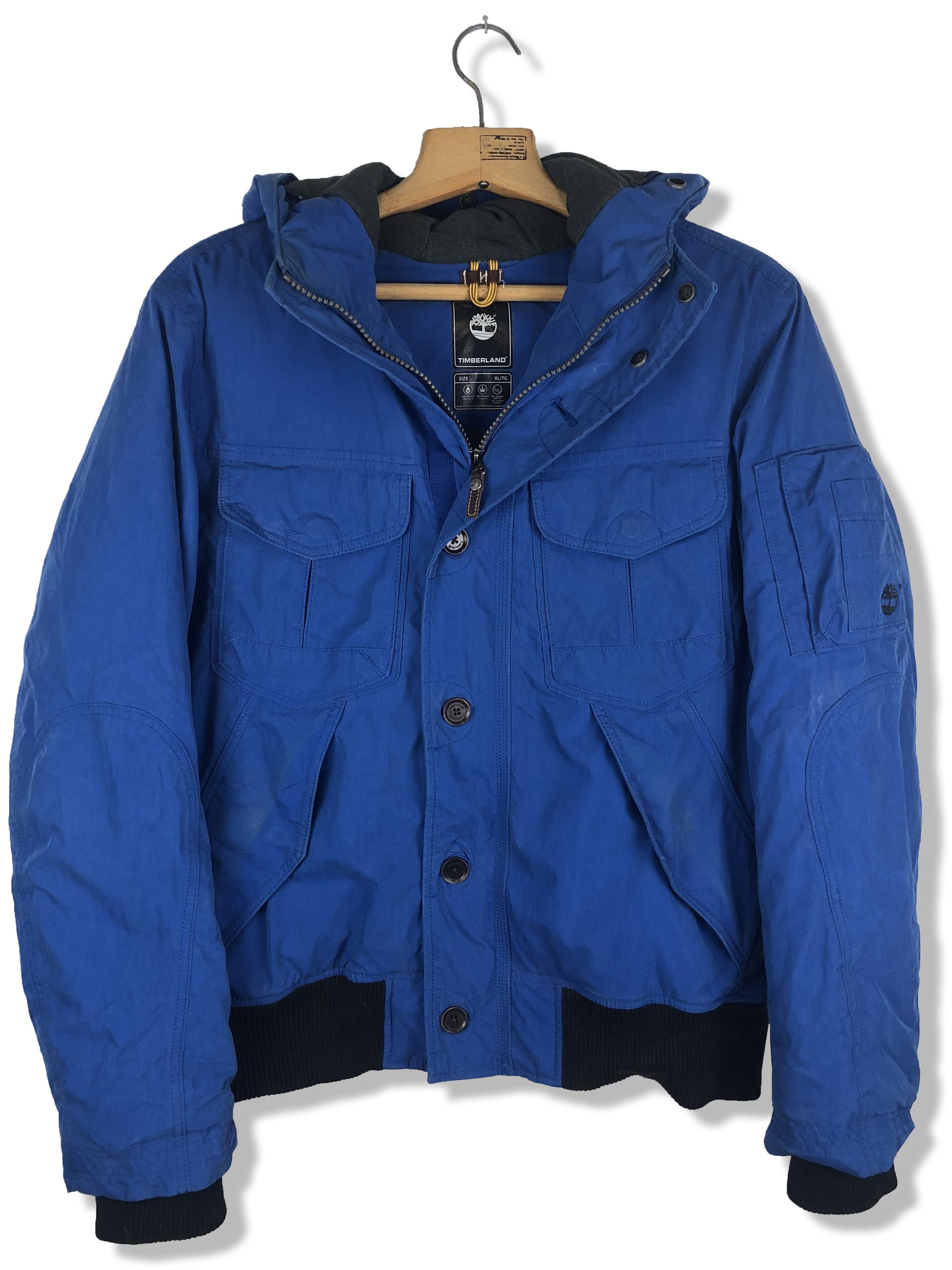 Timberland Vintage TIMBERLAND Blue Heavy Down Winter Jacket Y2k M118 Size US XL / EU 56 / 4 - 8 Thumbnail