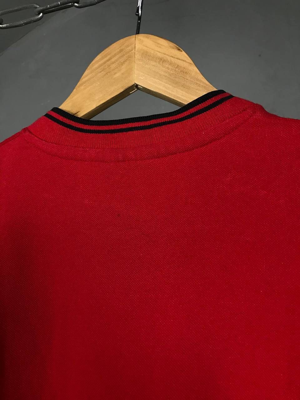 Nike × Vintage Nike swoosh streetwear vintage red tee Size US S / EU 44-46 / 1 - 8 Thumbnail