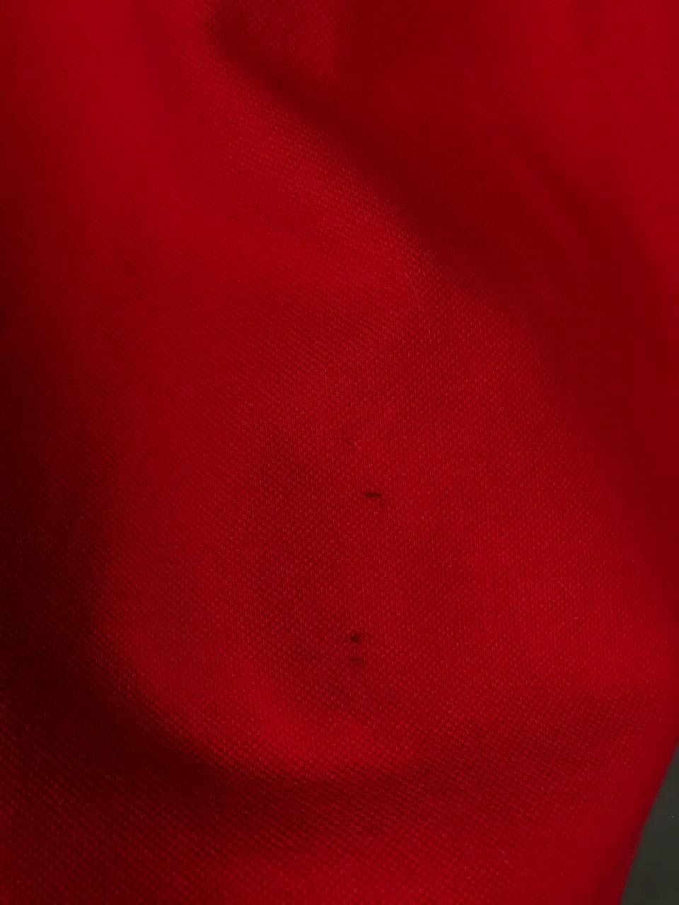 Nike × Vintage Nike swoosh streetwear vintage red tee Size US S / EU 44-46 / 1 - 10 Thumbnail