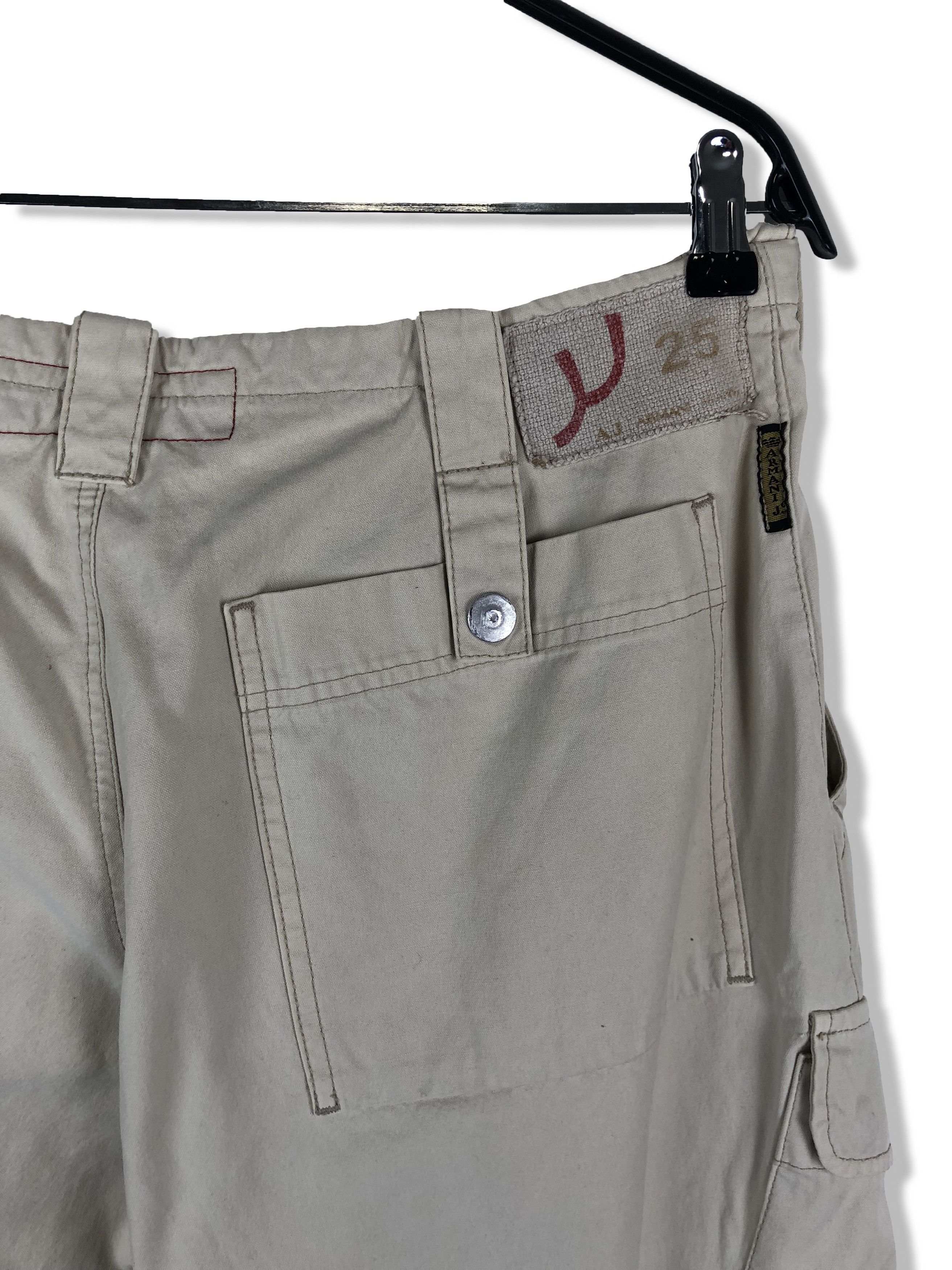 Armani 00s Vintage ARMANI JEANS Beige Cargo Pants M127 Size US 31 - 11 Thumbnail