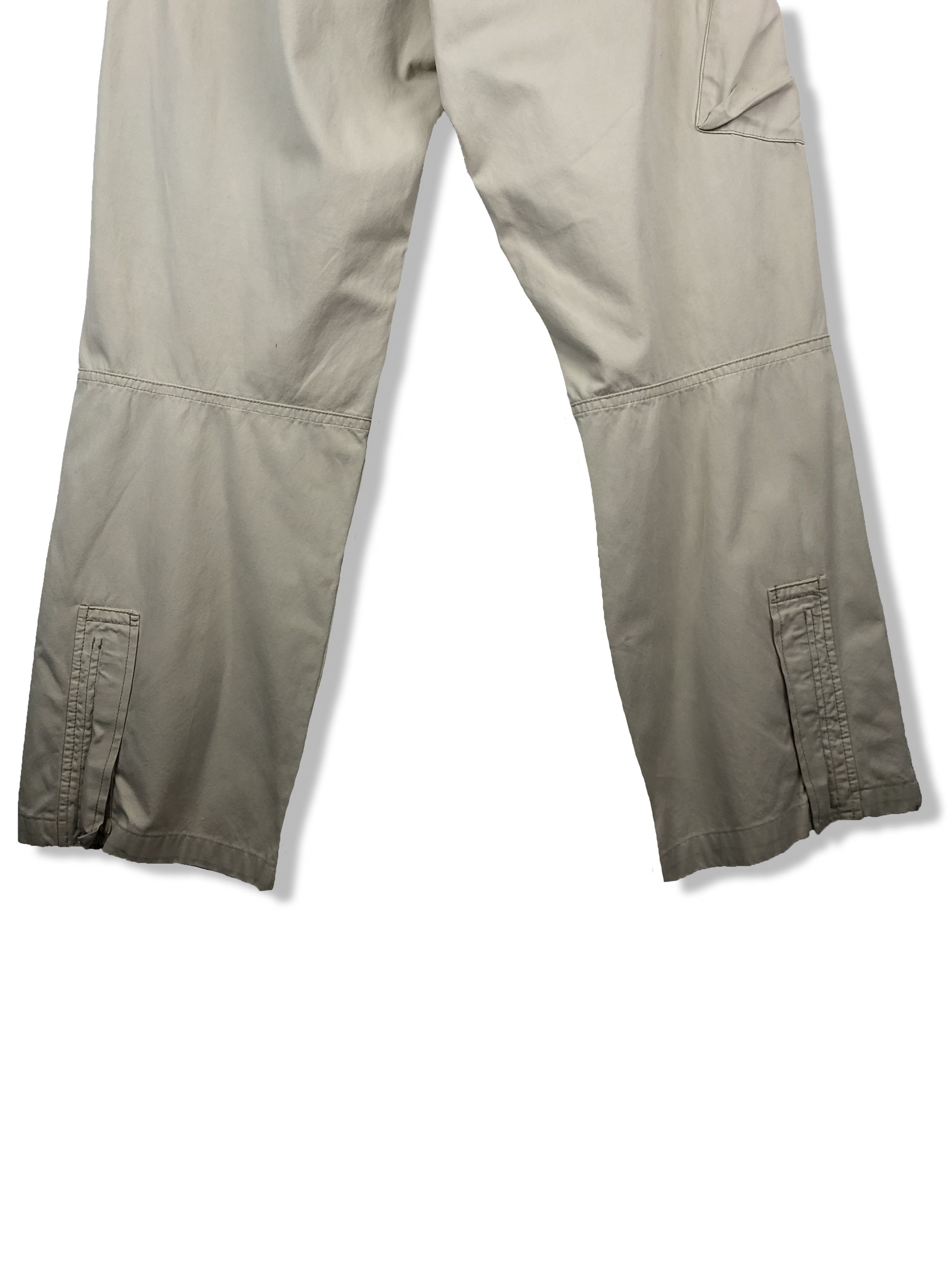 Armani 00s Vintage ARMANI JEANS Beige Cargo Pants M127 Size US 31 - 13 Thumbnail