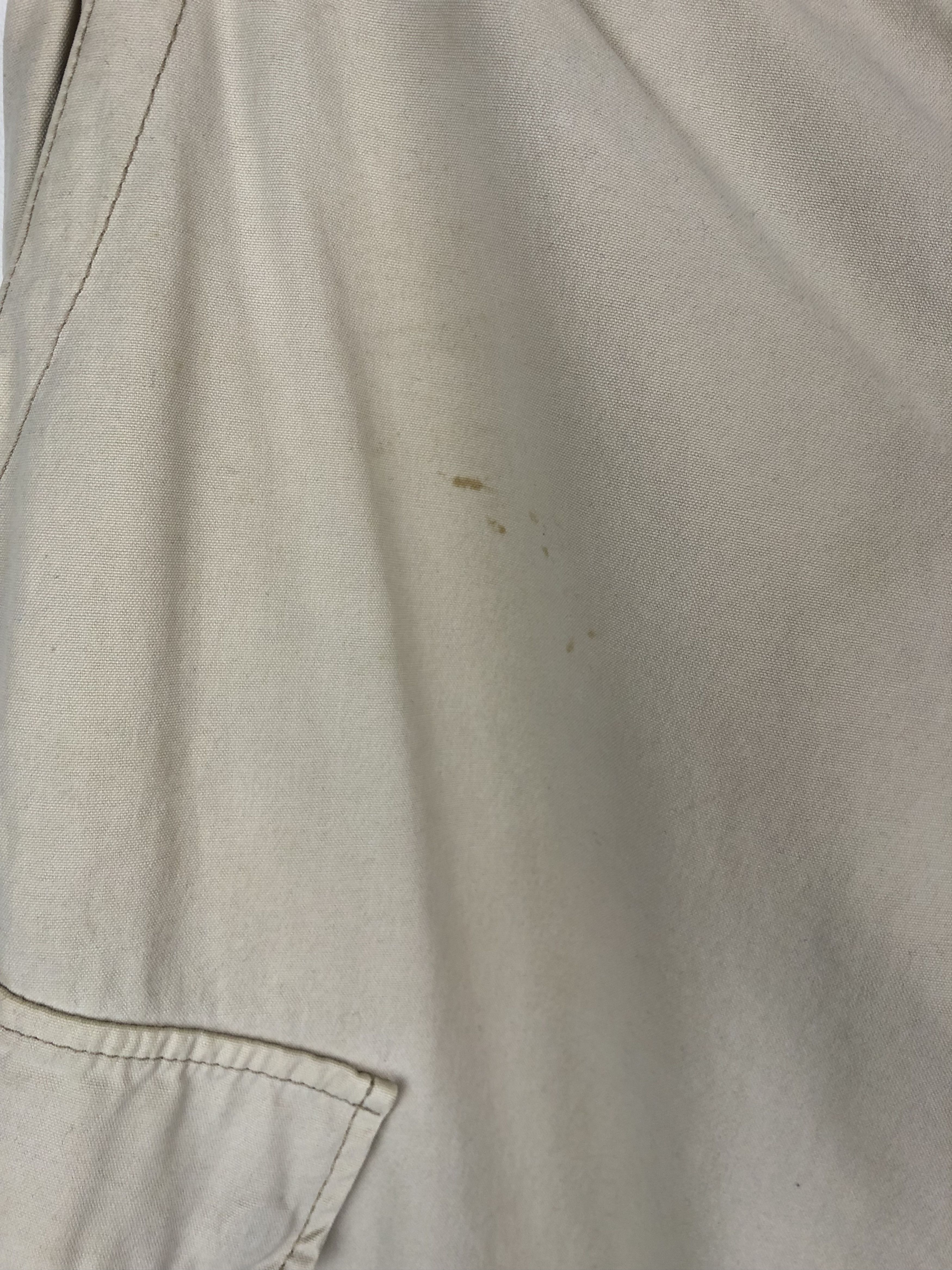 Armani 00s Vintage ARMANI JEANS Beige Cargo Pants M127 Size US 31 - 15 Thumbnail