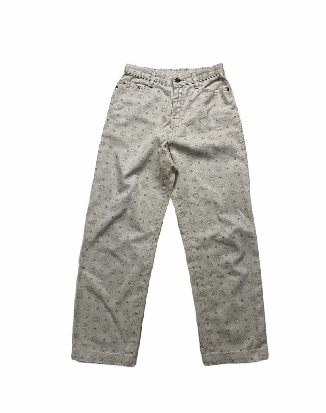 MCM Vintage Rare Monogram Denim